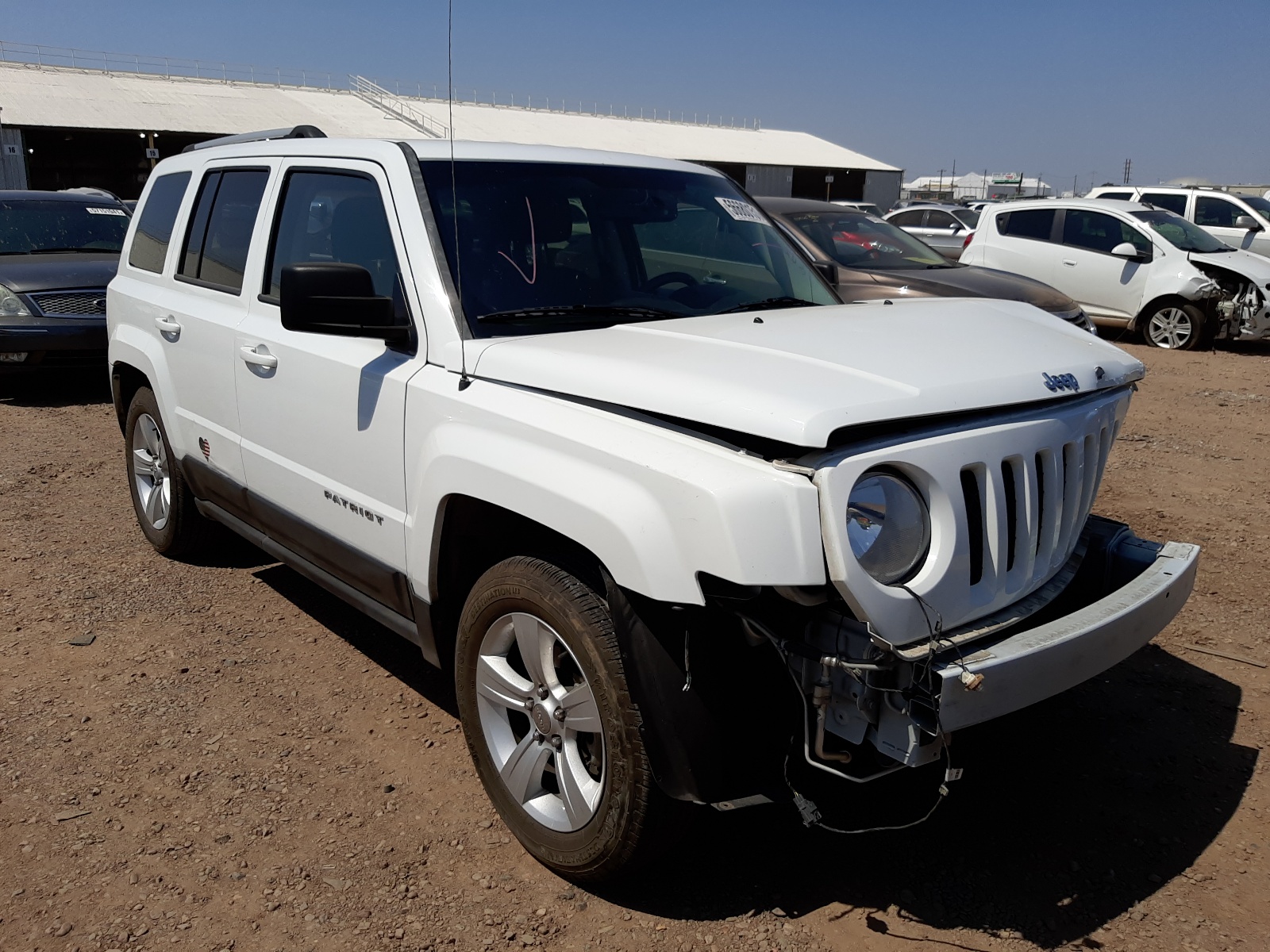 JEEP PATRIOT LI 2014 with VIN 1C4NJPCB4ED805539 - Photo from auction