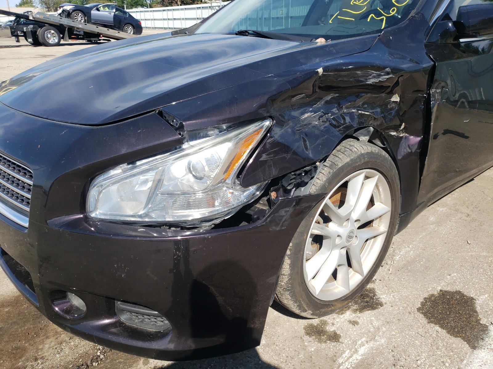 Photo 9 from auction – 2010 NISSAN MAXIMA S with VIN 1N4AA5AP5AC810627
