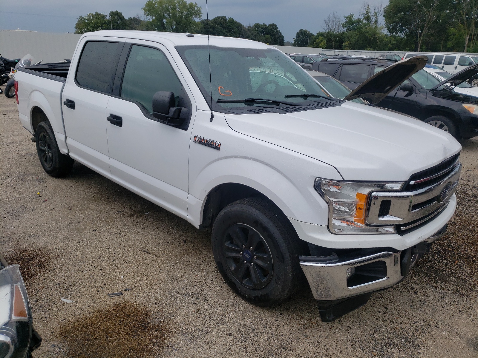 FORD F150 SUPER 2018 with VIN 1FTEW1CBXJKC86632 - Photo from auction