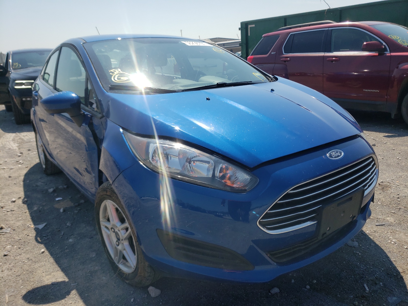 FORD FIESTA SE 2018 with VIN 3FADP4BJ4JM139224 - Photo from auction