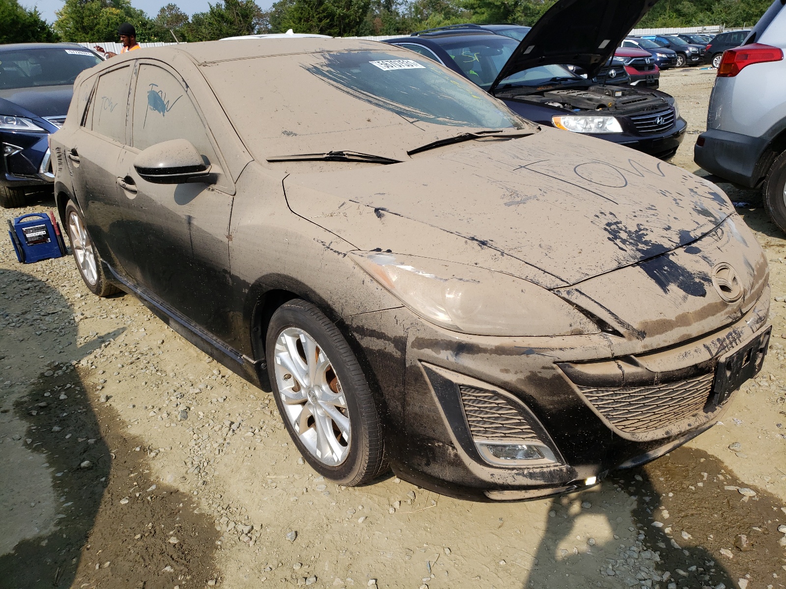 MAZDA 3 S 2010 with VIN JM1BL1H61A1340266 - Photo from auction