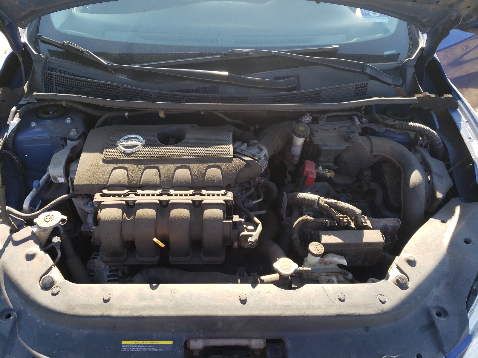Photo 7 from auction – 2013 NISSAN SENTRA S with VIN 3N1AB7AP8DL683435