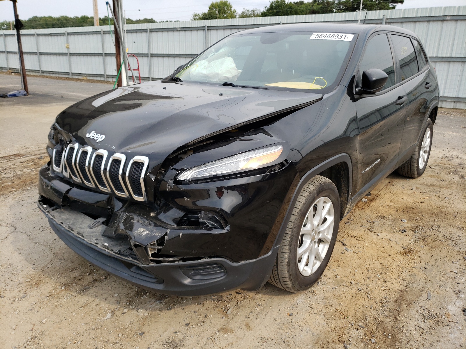 Photo 2 from auction – 2017 JEEP CHEROKEE S with VIN 1C4PJLABXHD232025