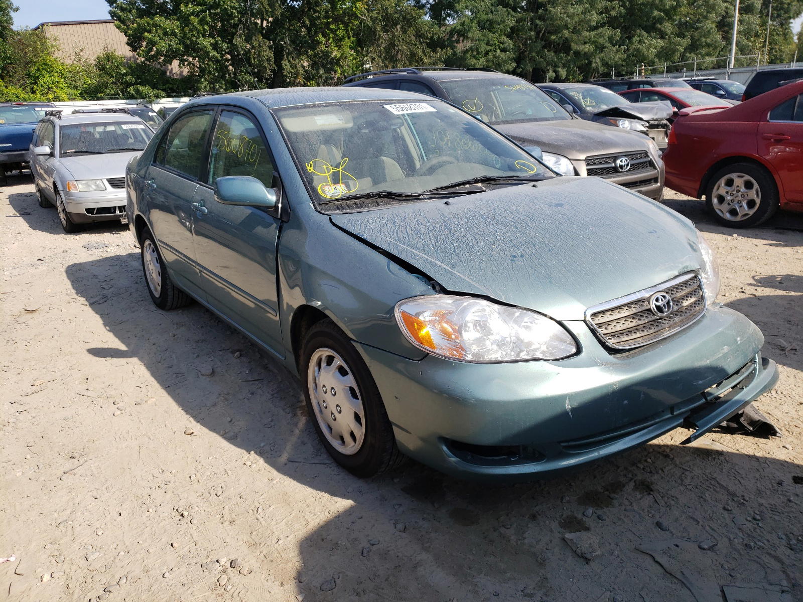 TOYOTA COROLLA CE 2006 with VIN 2T1BR32E06C637123 - Photo from auction