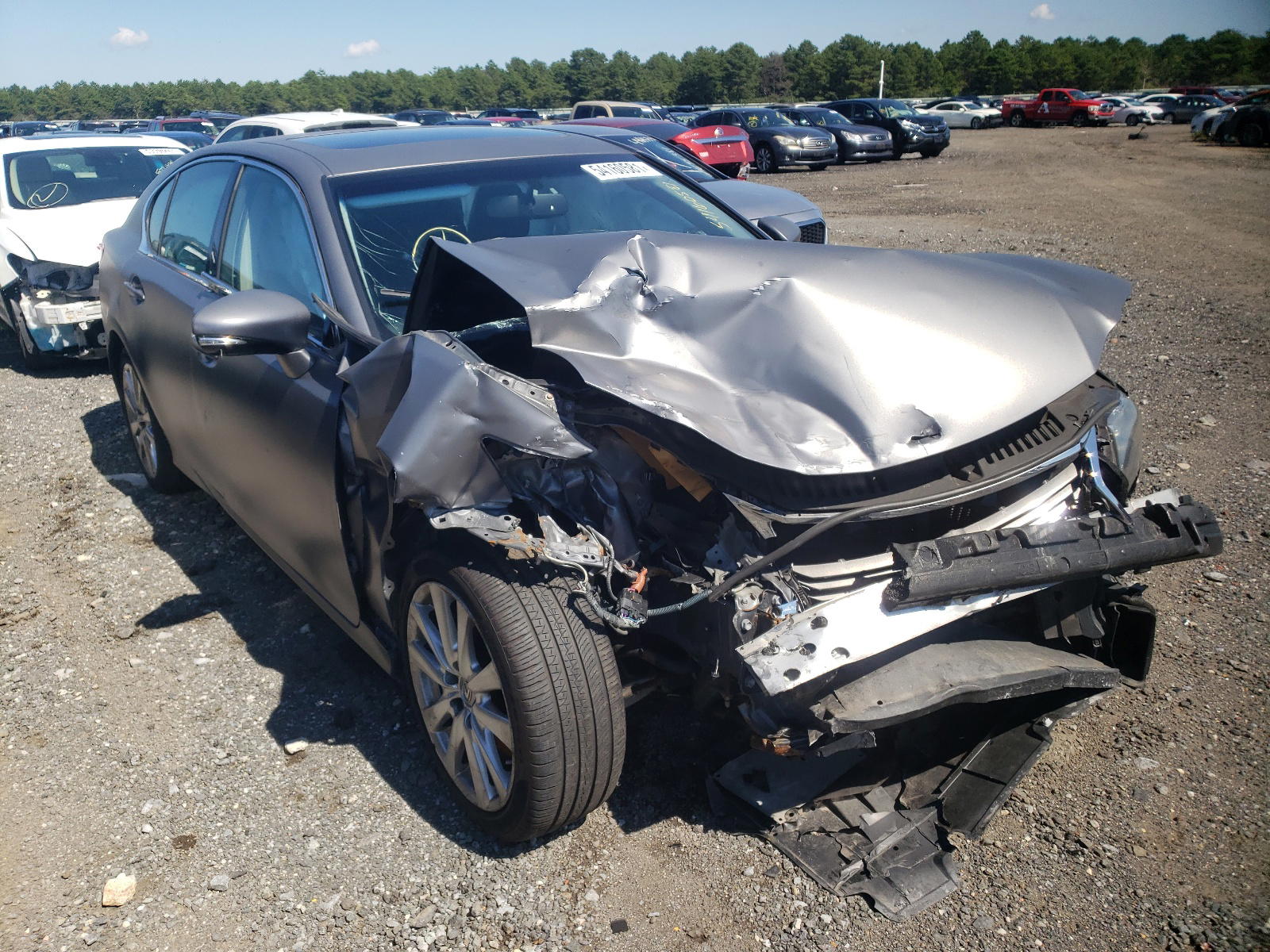 LEXUS GS 350 2013 with VIN JTHCE1BL6D5011152 - Photo from auction