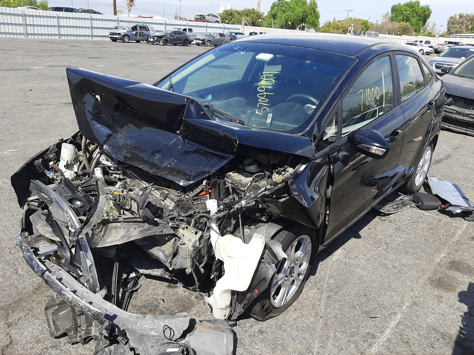 Photo 2 from auction – 2016 FORD FIESTA SE with VIN 3FADP4BJ1GM157169