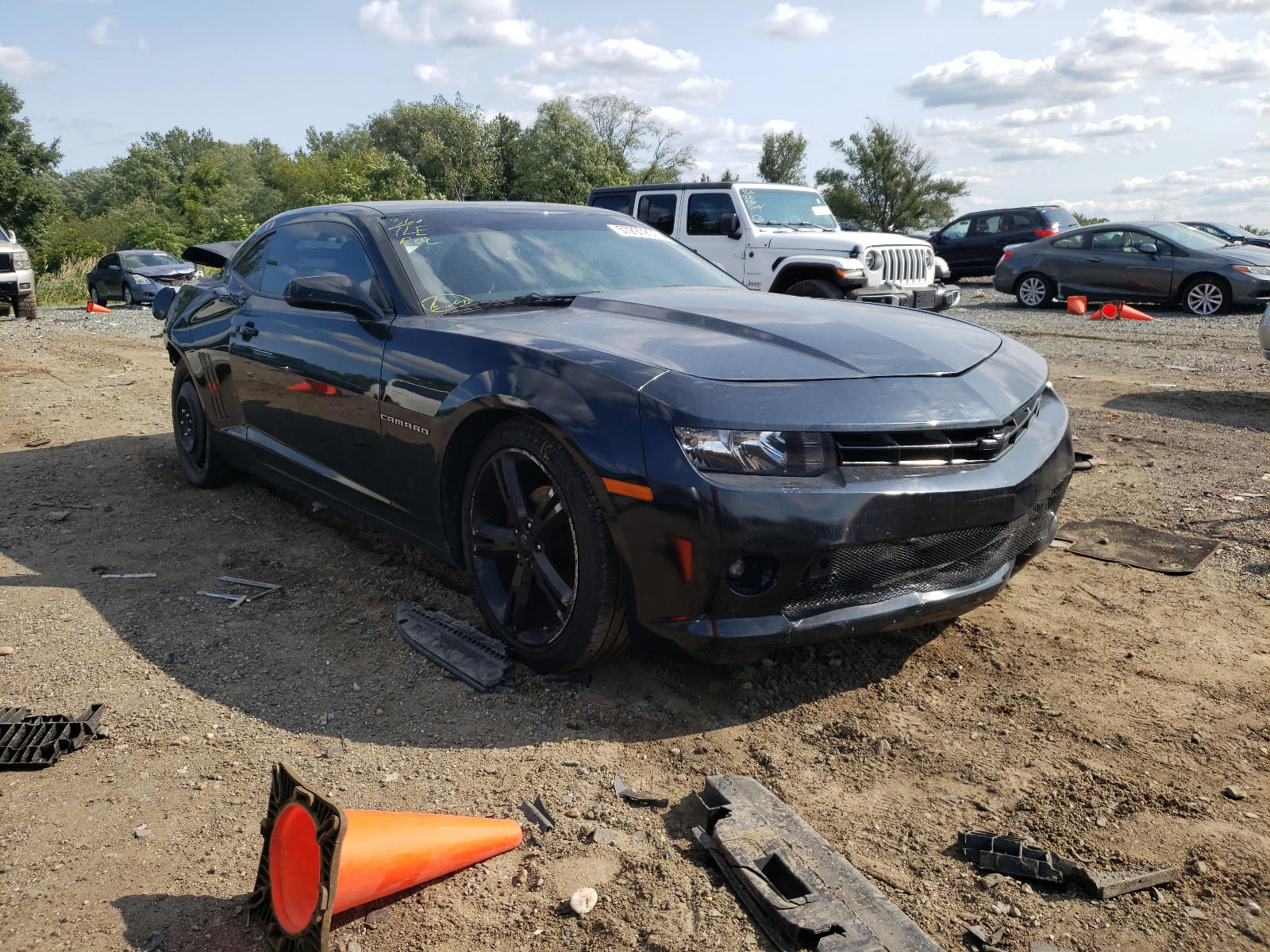 CHEVROLET CAMARO LS 2014 with VIN 2G1FE1E32E9229712 - Photo from auction