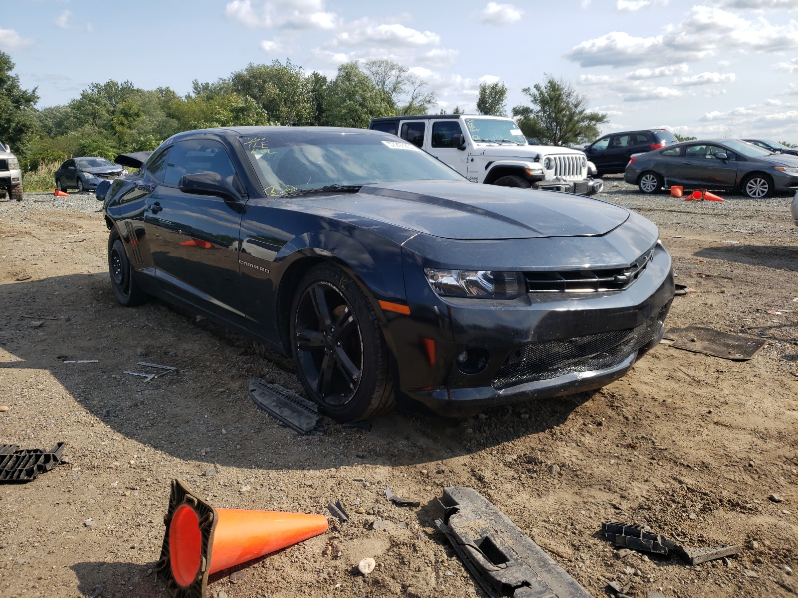 Zdjęcie 1 z aukcji – 2014 CHEVROLET CAMARO LS z VIN 2G1FE1E32E9229712