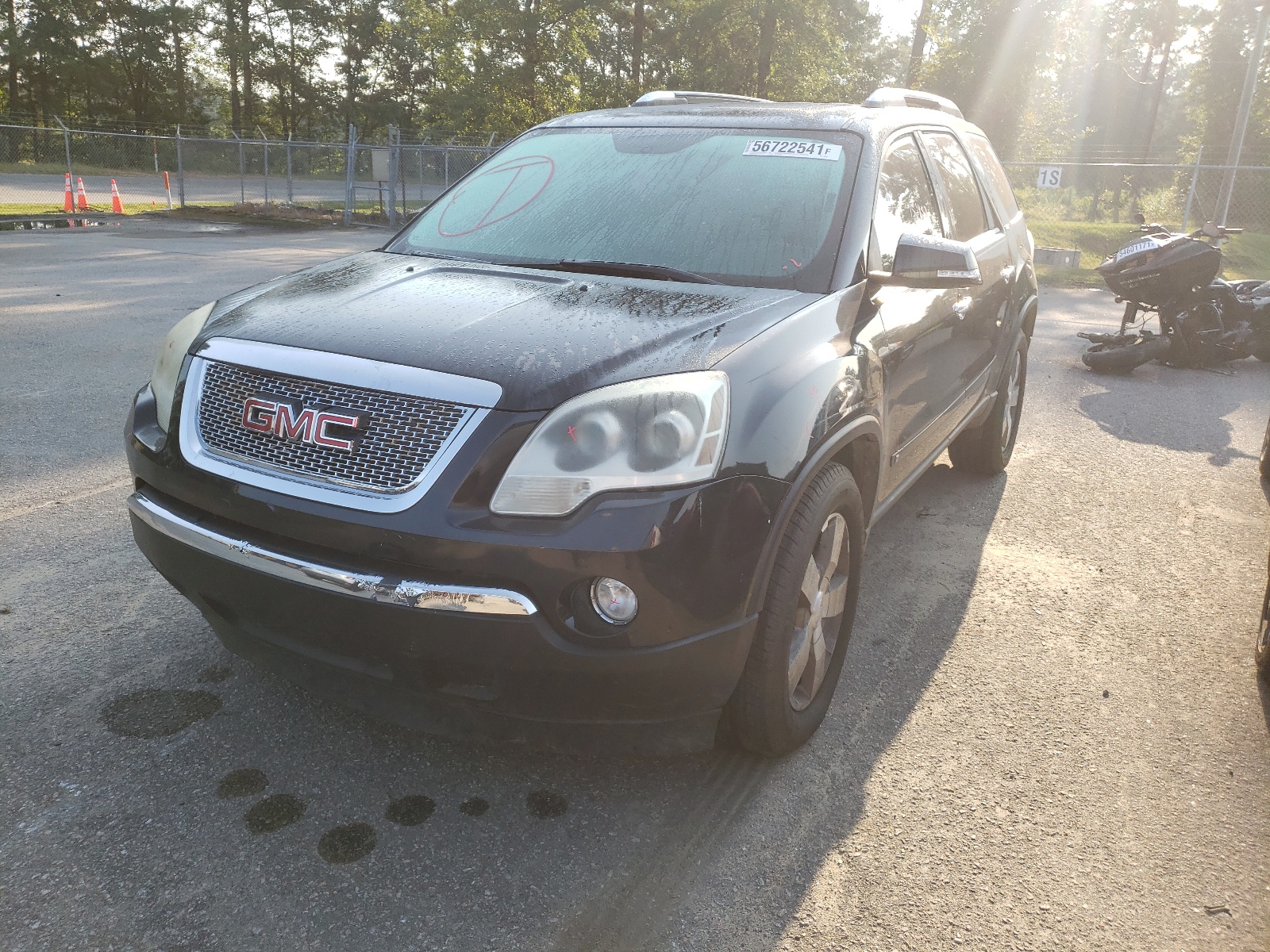Photo 2 from auction – 2009 GMC ACADIA SLT with VIN 1GKER23DX9J155785
