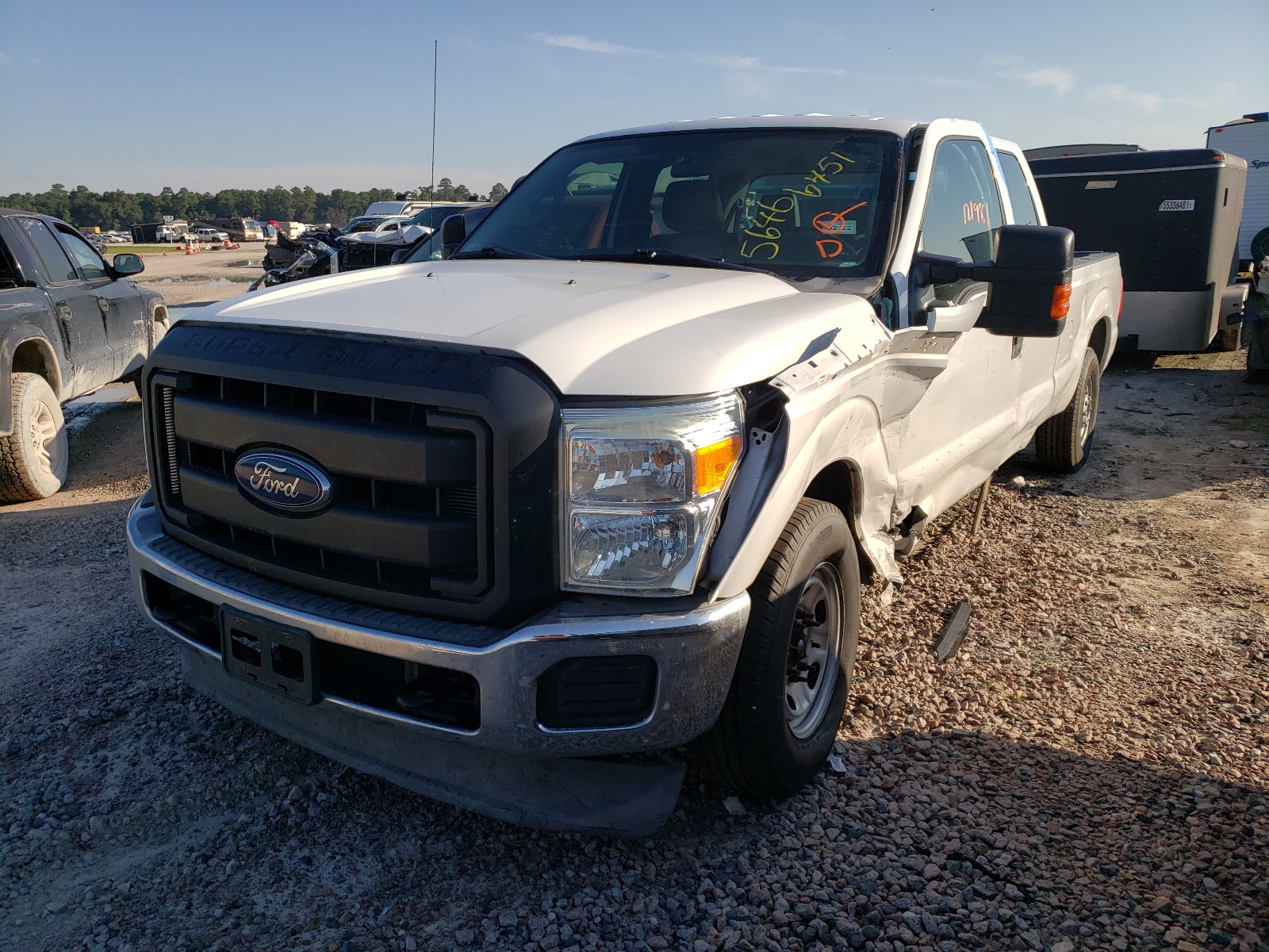 Photo 2 from auction – 2013 FORD F250 SUPER with VIN 1FT7W2A62DEA60639