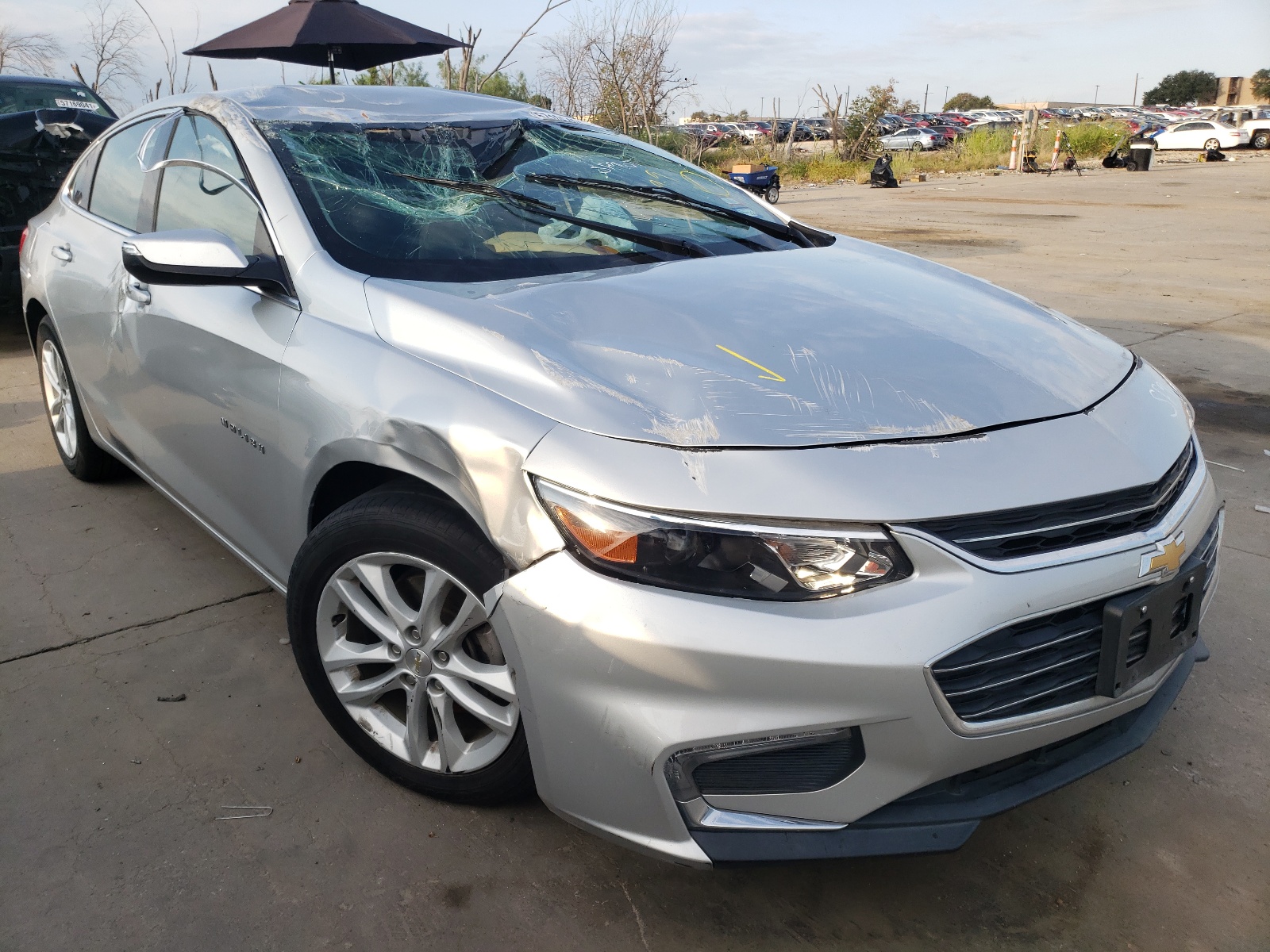 Photo 1 from auction – 2017 CHEVROLET MALIBU LT with VIN 1G1ZE5ST7HF186599