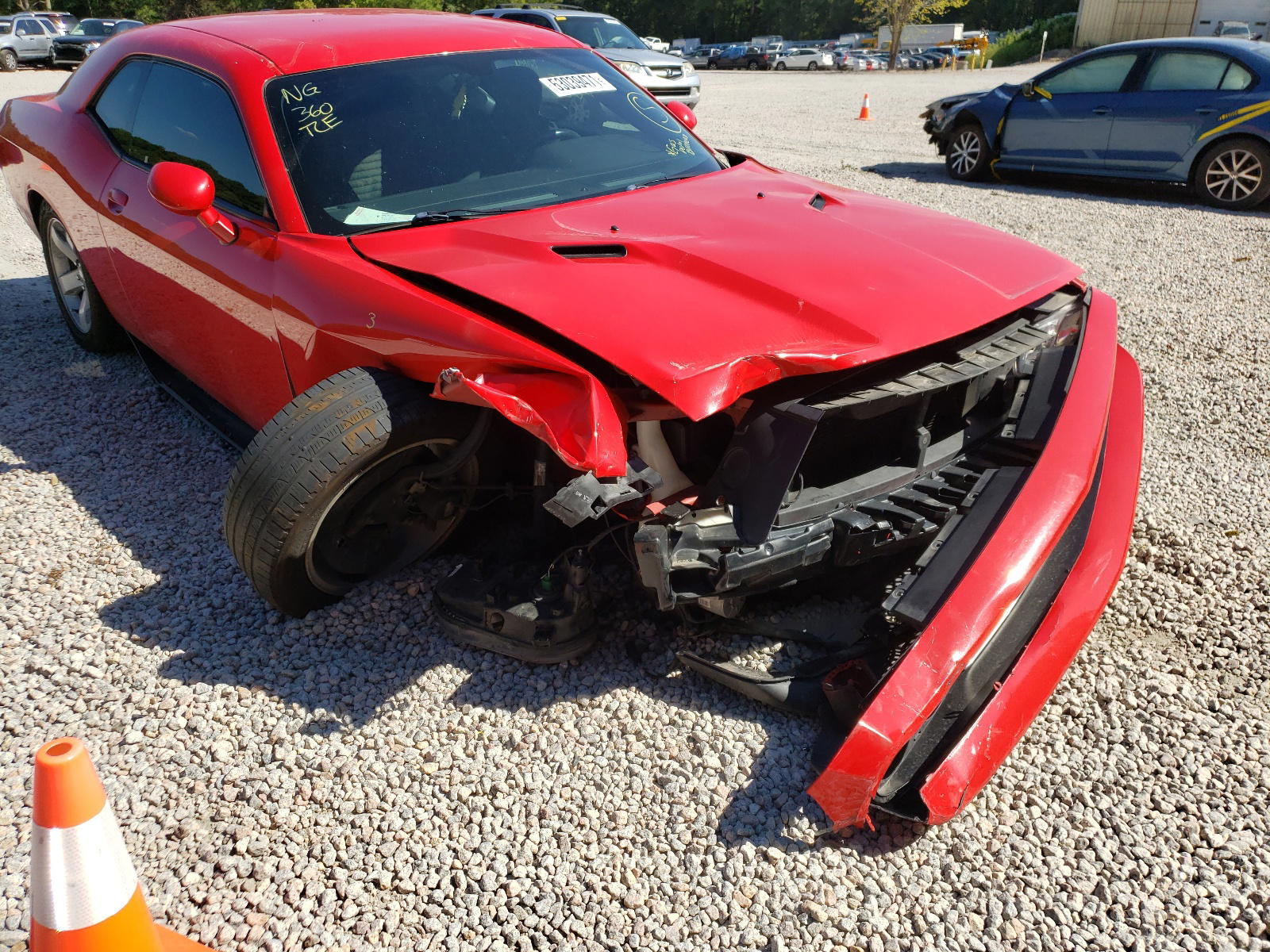 Photo 9 from auction – 2014 DODGE CHALLENGER with VIN 2C3CDYAG6EH311077