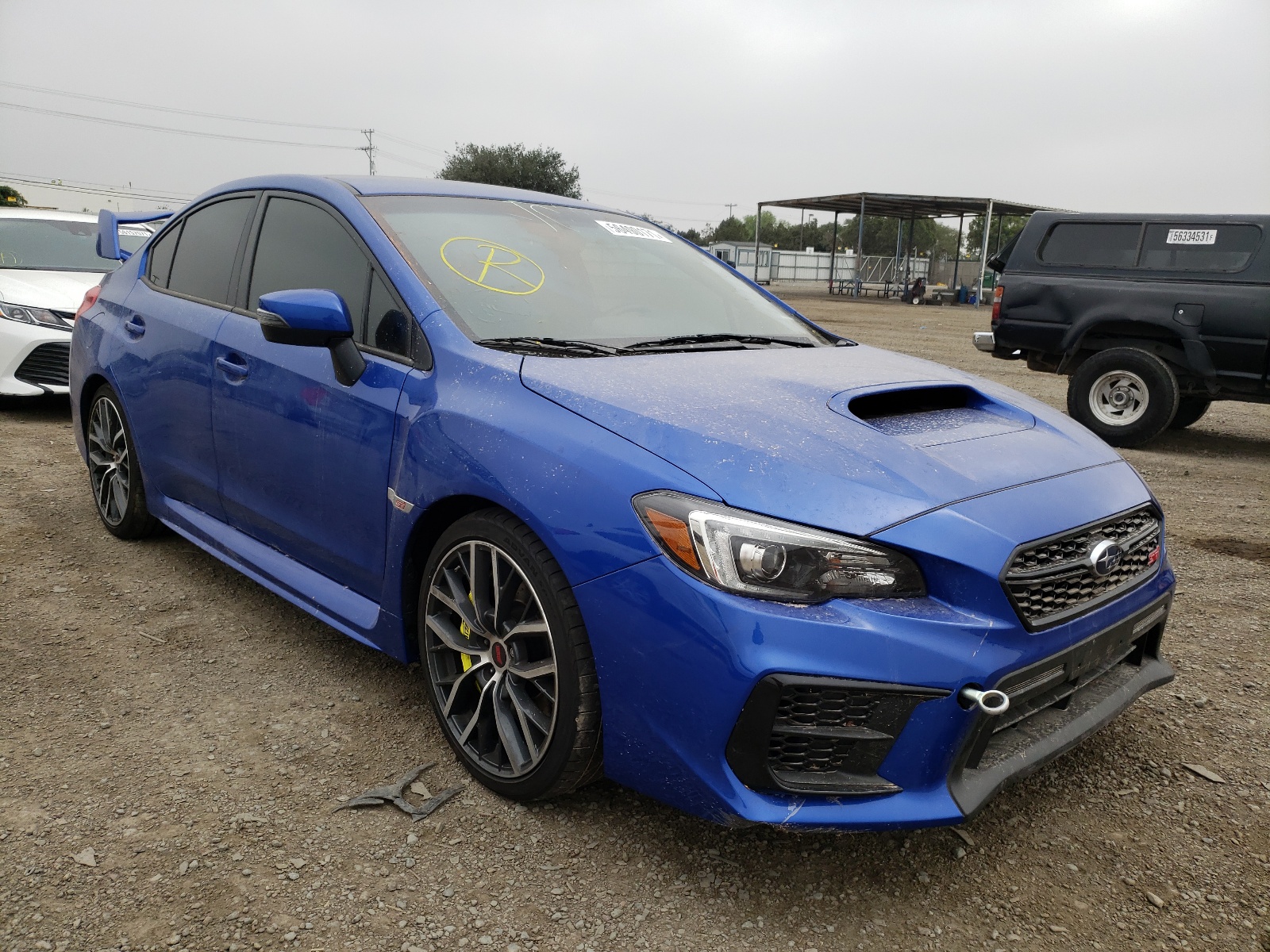 SUBARU WRX STI 2020 with VIN JF1VA2E63L9818114 - Photo from auction