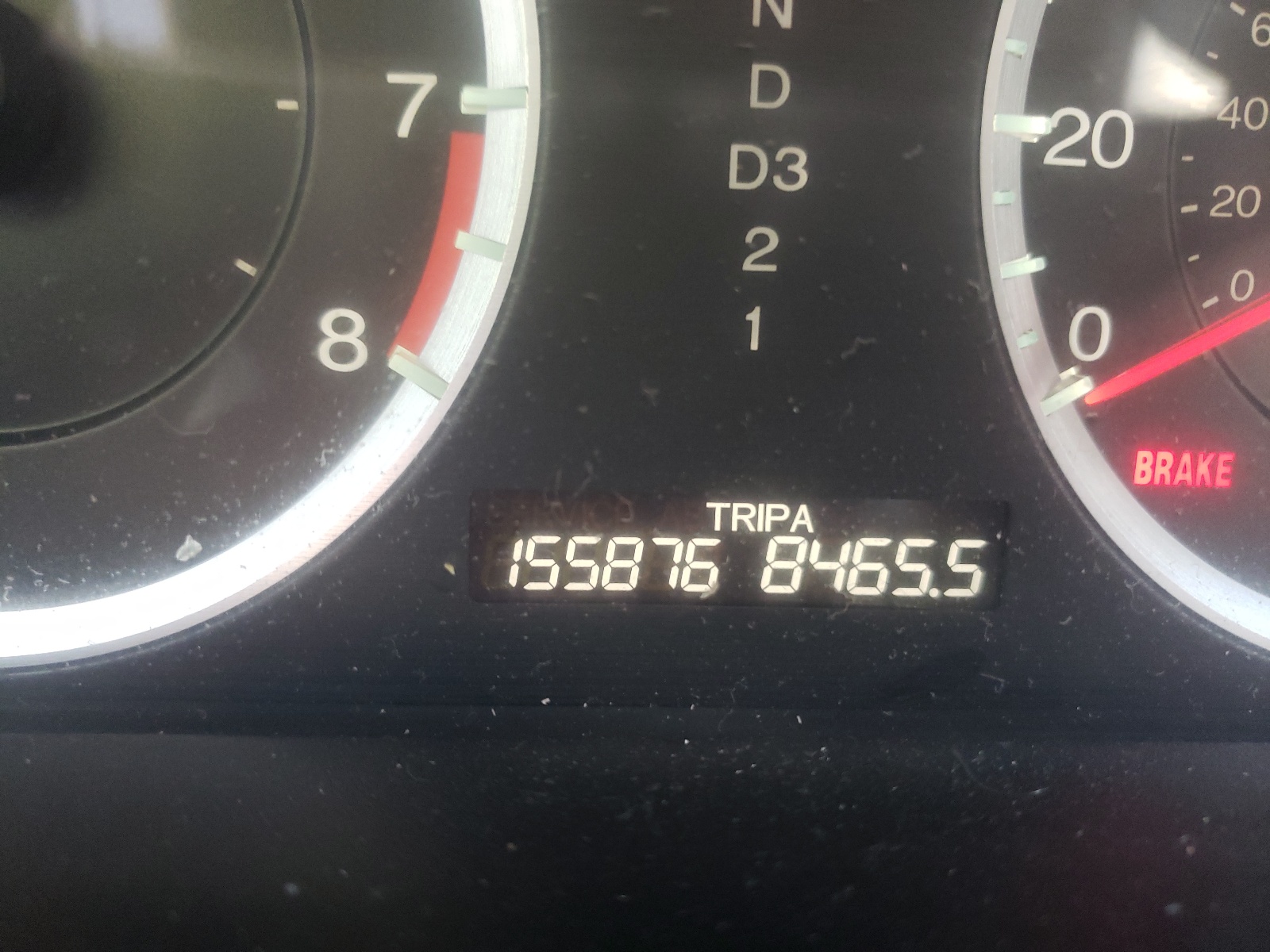 Photo 8 from auction – 2008 HONDA ACCORD EX with VIN JHMCP26738C000835