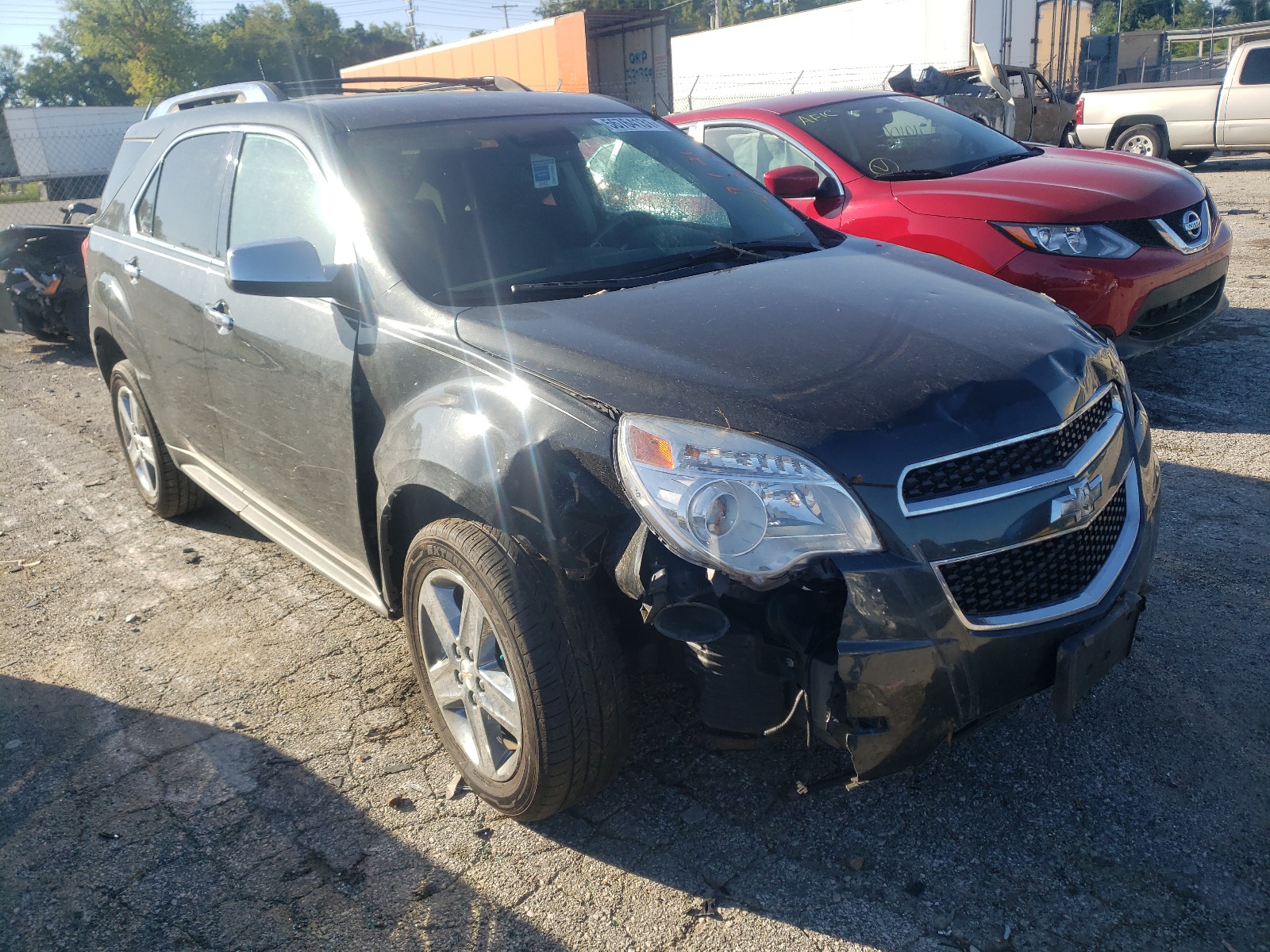 CHEVROLET EQUINOX LT 2014 with VIN 2GNALDEK0E6222525 - Photo from auction