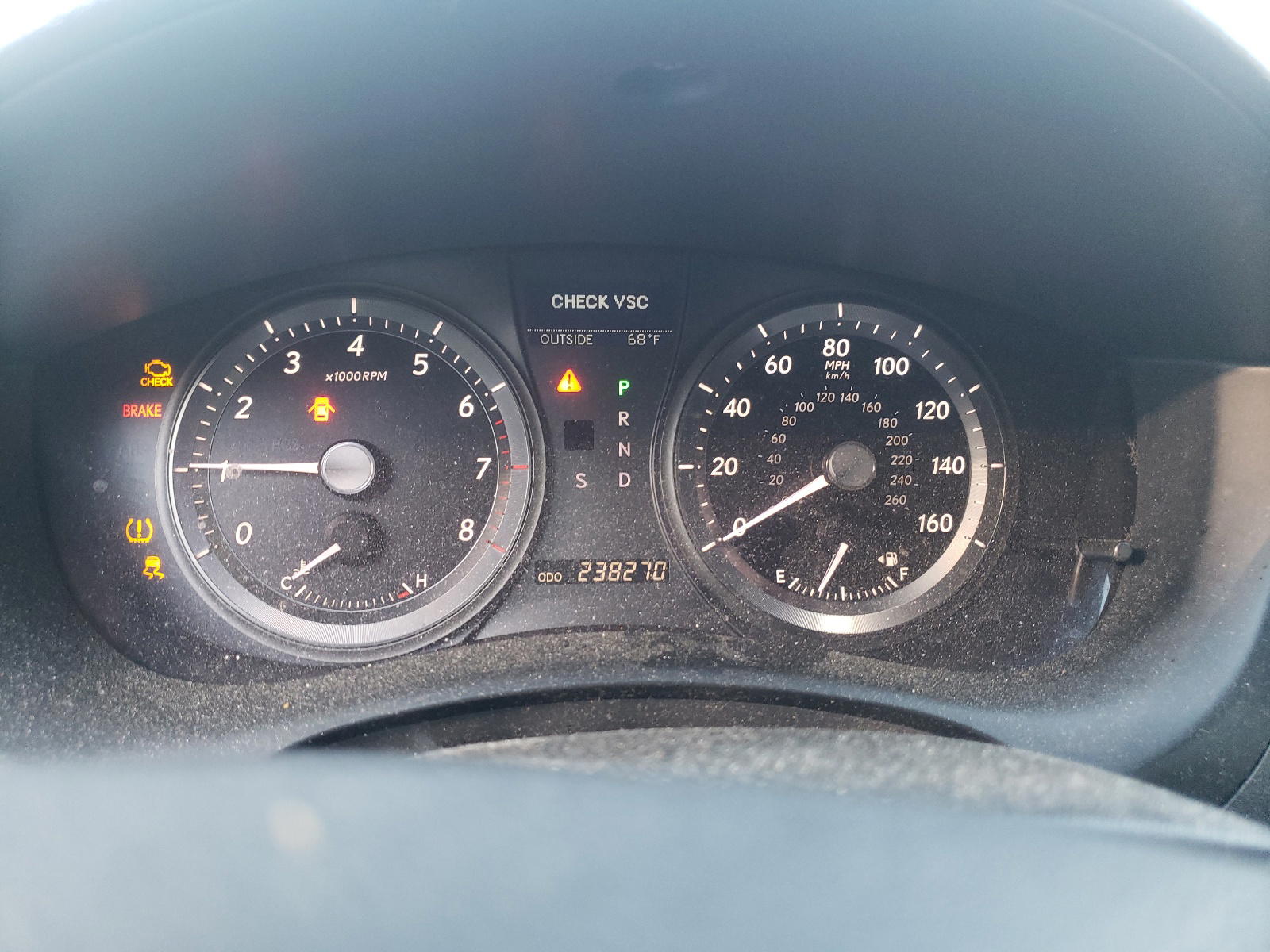 Photo 8 from auction – 2008 LEXUS ES 350 with VIN JTHBJ46GX82214445