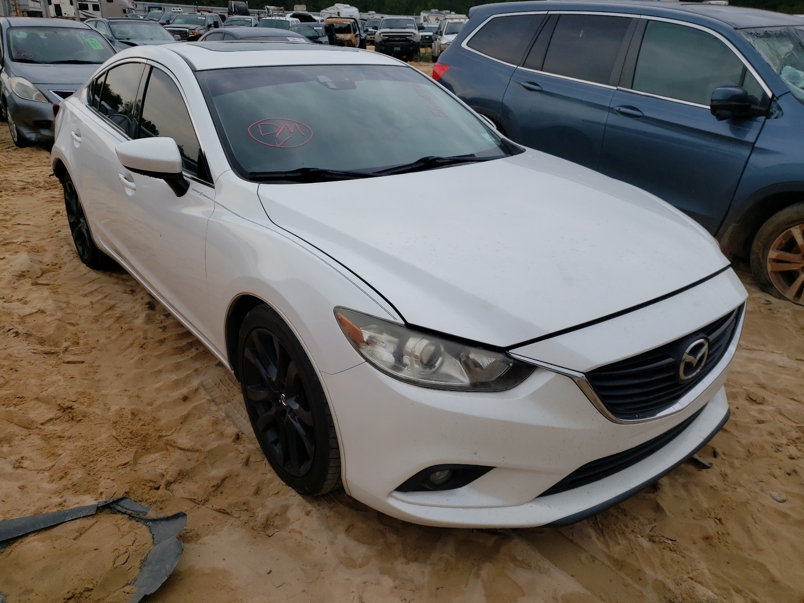 MAZDA 6 TOURING 2015 with VIN JM1GJ1T63F1163620 - Photo from auction