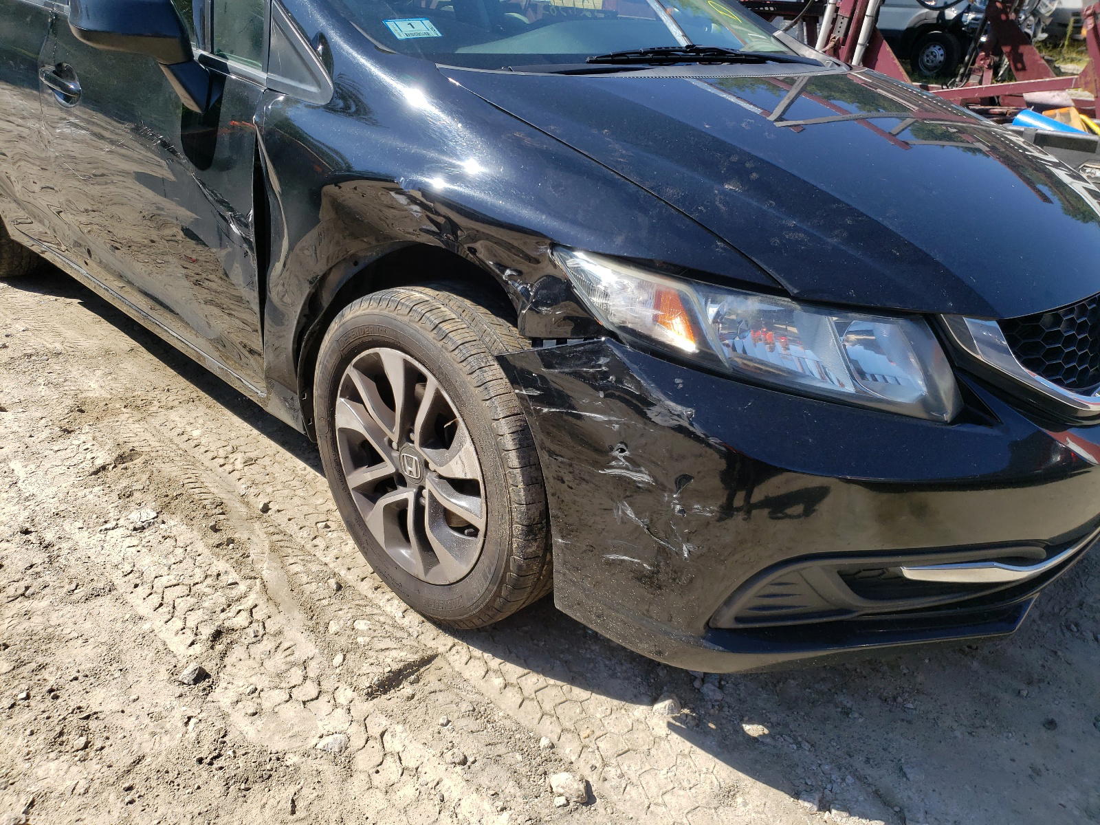 Photo 9 from auction – 2015 HONDA CIVIC EX with VIN 19XFB2F82FE238512