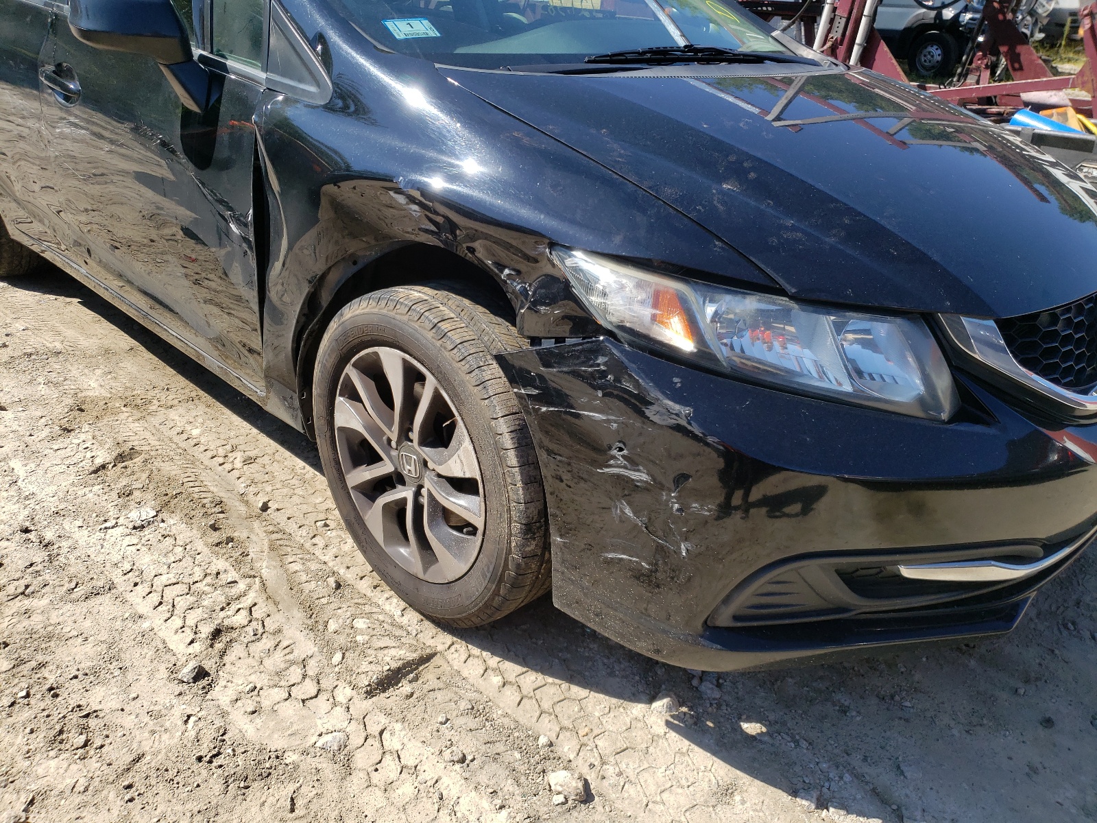 Фото 9 с аукциона – 2015 HONDA CIVIC EX с VIN 19XFB2F82FE238512