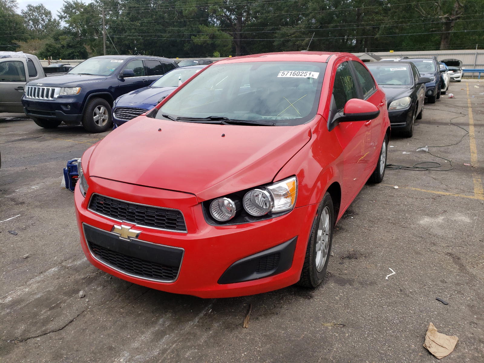 Photo 2 from auction – 2015 CHEVROLET SONIC with VIN 1G1JC5SH2F4216972