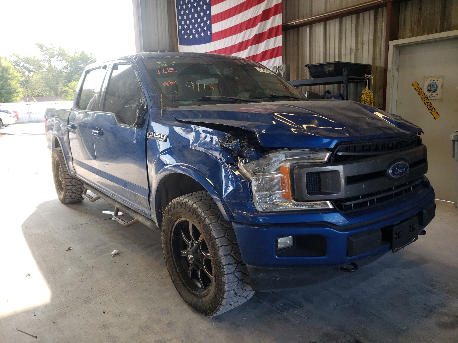 Photo 1 from auction – 2018 FORD F150 SUPER with VIN 1FTEW1EG1JFA31353