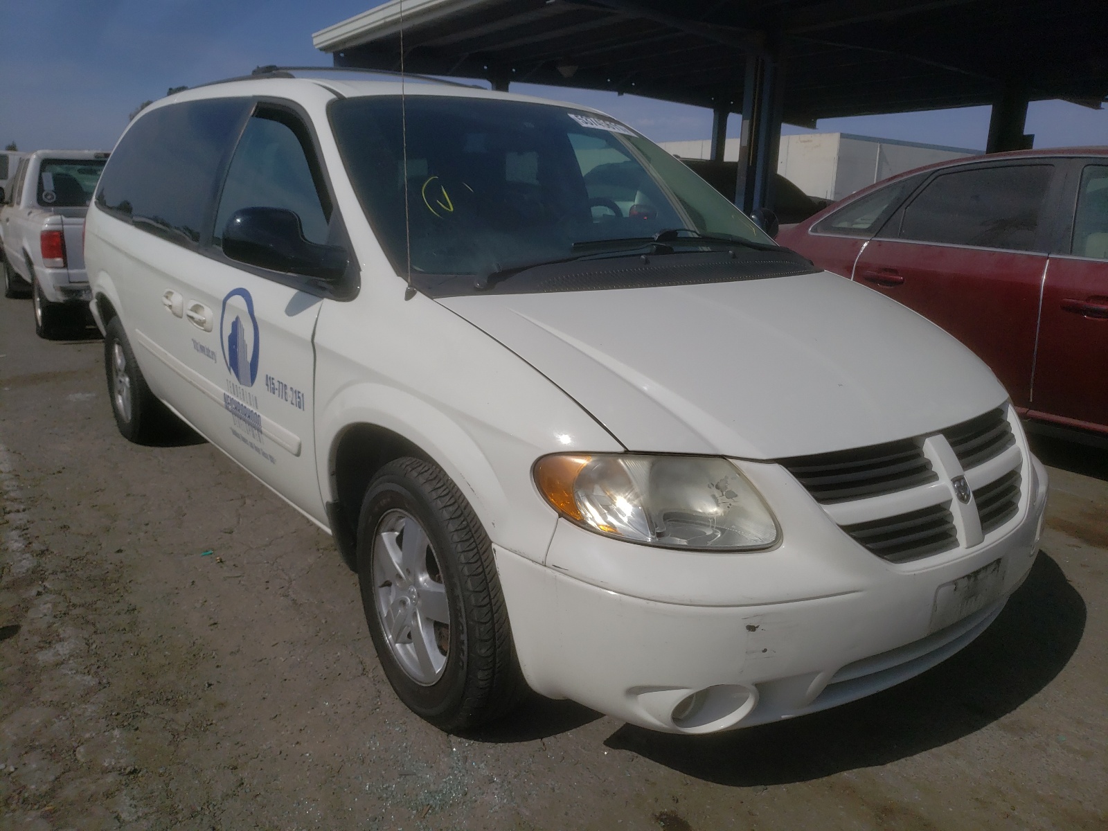 Photo 1 from auction – 2007 DODGE GRAND CARA with VIN 2D4GP44L57R244509