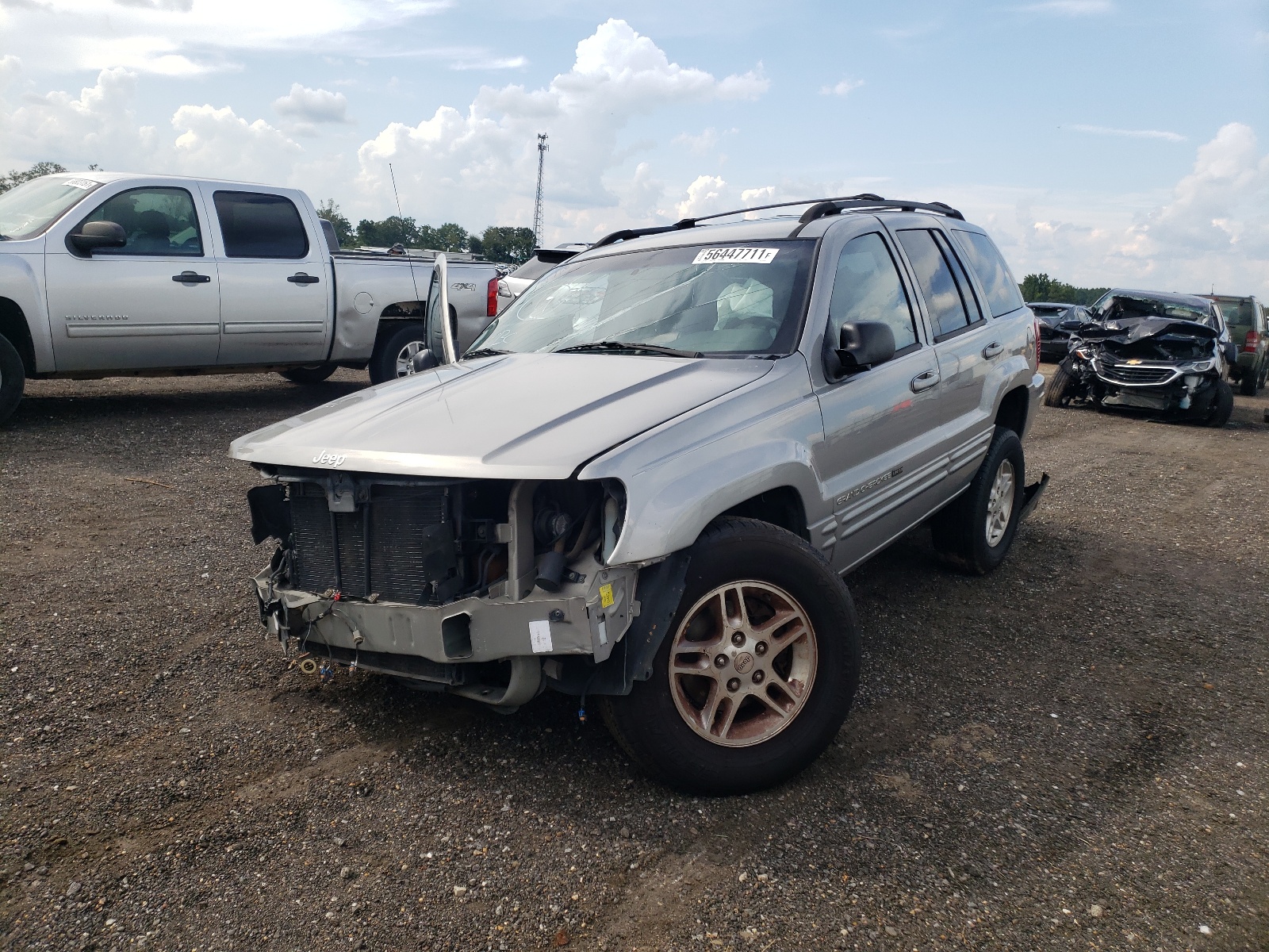 Photo 2 from auction – 2000 JEEP GRAND CHER with VIN 1J4G258N8YC360790
