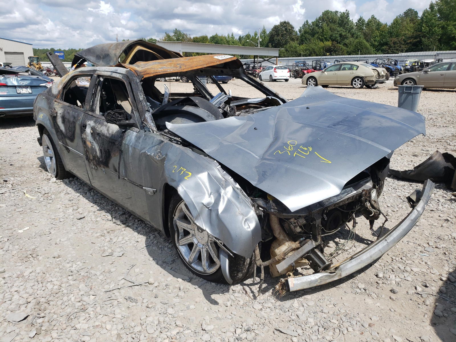CHRYSLER 300C 2006 with VIN 2C3KA63H06H290663 - Photo from auction