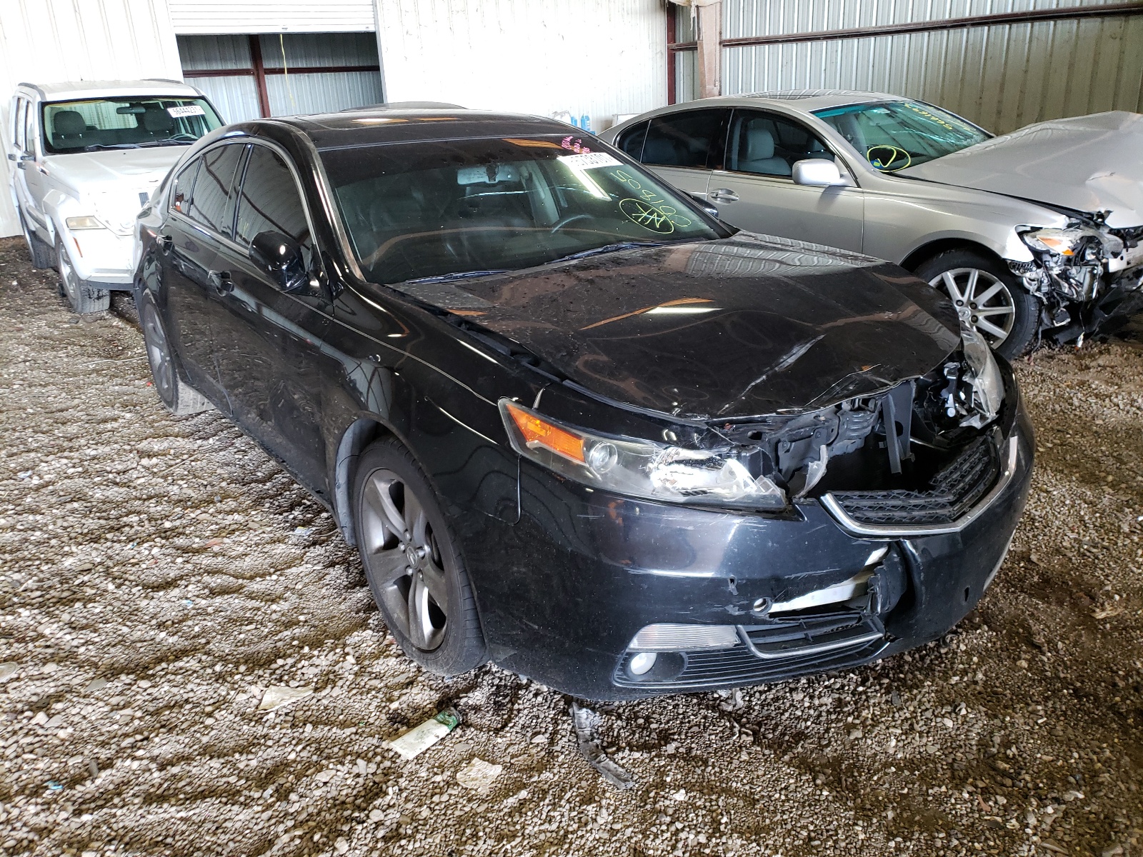 ACURA TL ADVANCE 2014 with VIN 19UUA8F76EA001805 - Photo from auction