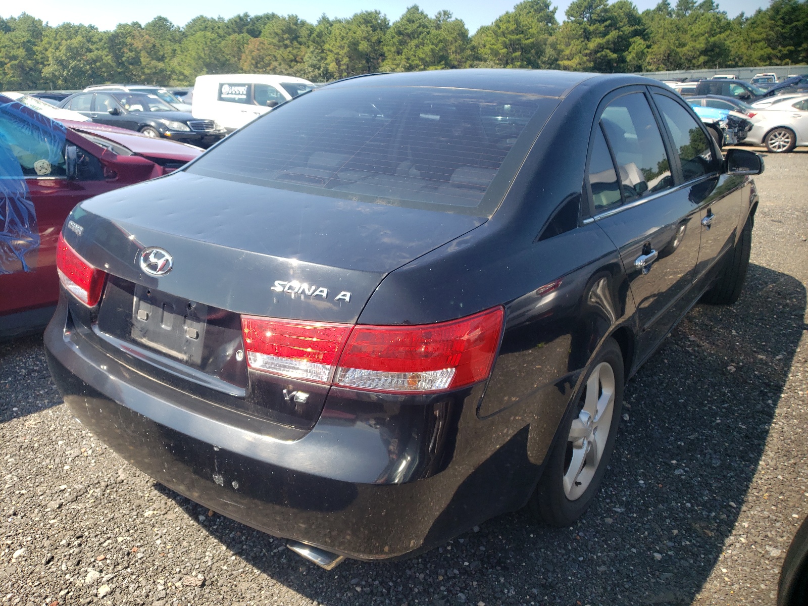 Photo 4 from auction – 2006 HYUNDAI SONATA with VIN 5NPEU46F06H150523