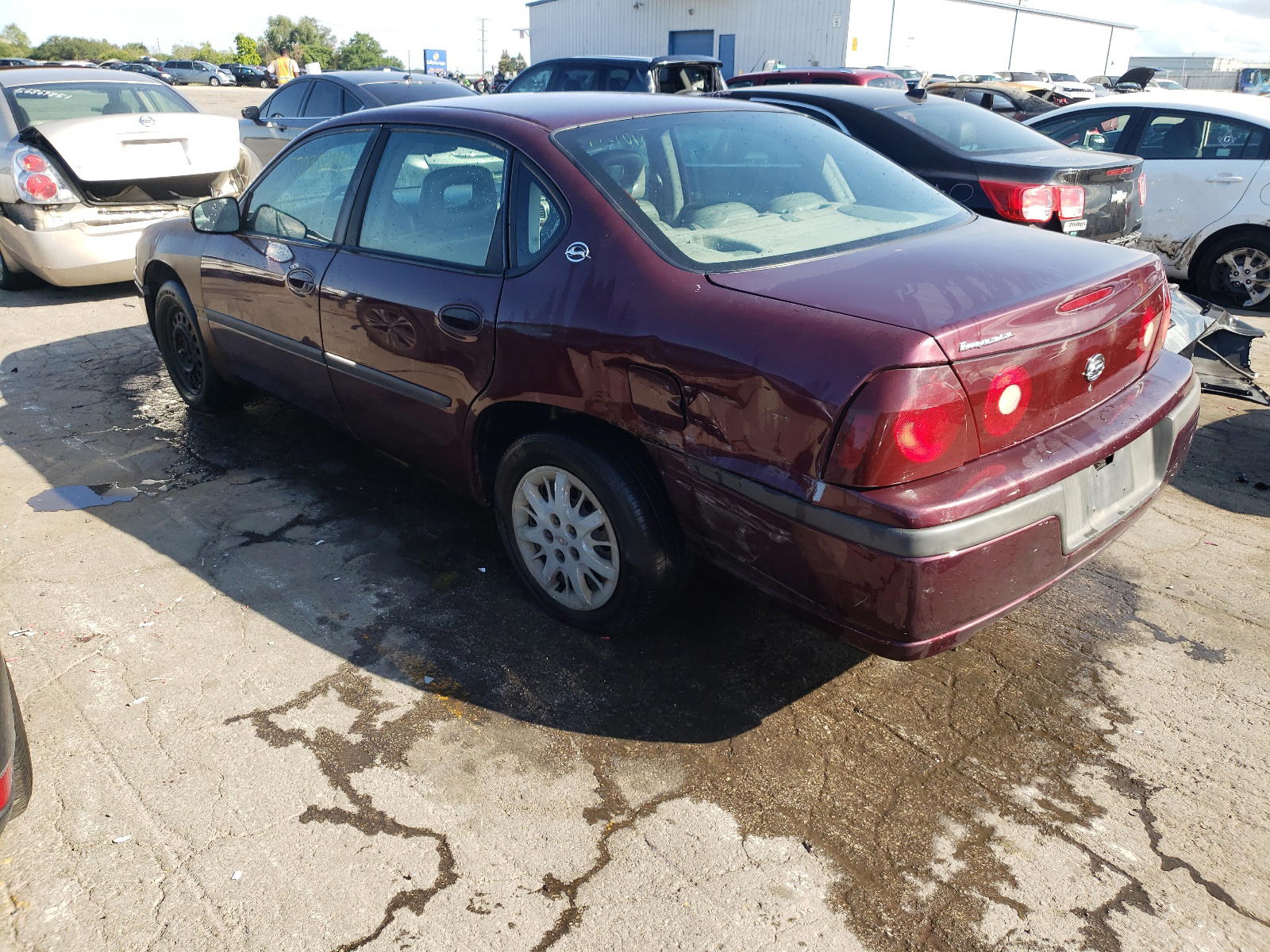 Photo 3 from auction – 2003 CHEVROLET IMPALA with VIN 2G1WF52E239142013
