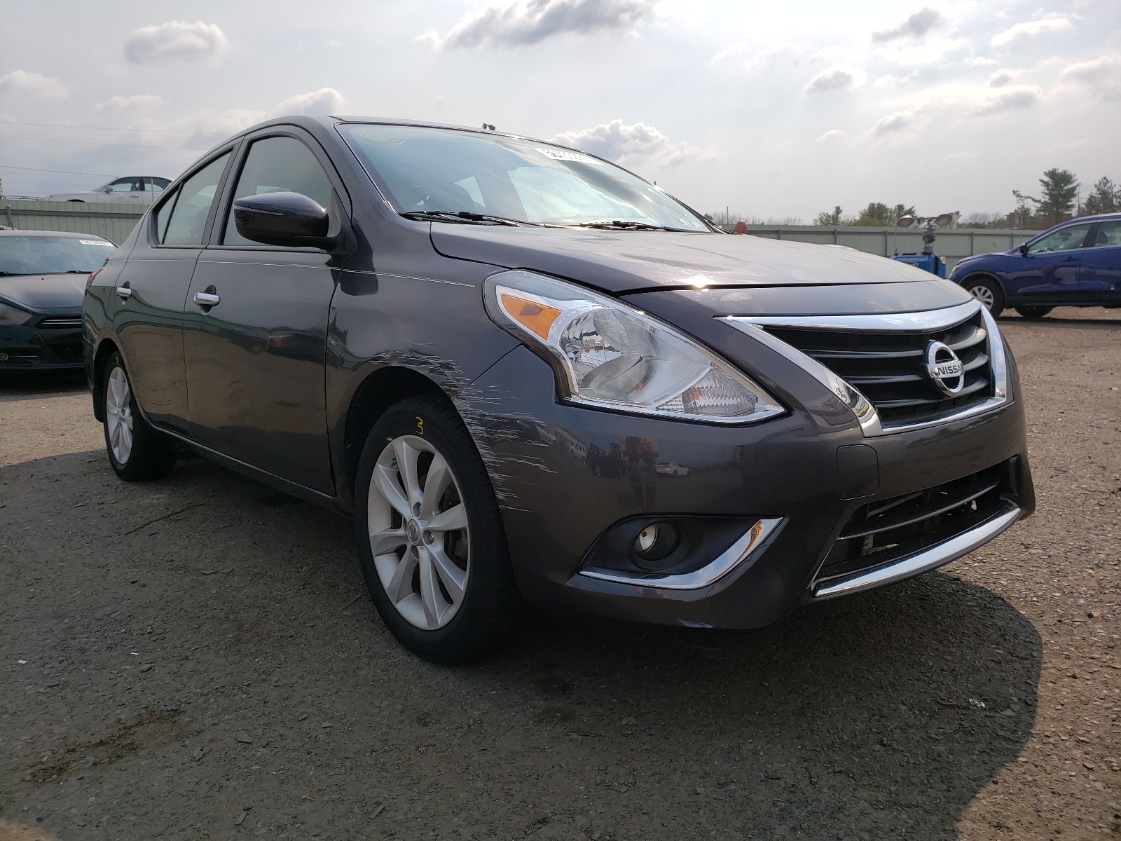NISSAN VERSA S 2015 with VIN 3N1CN7AP7FL826152 - Photo from auction