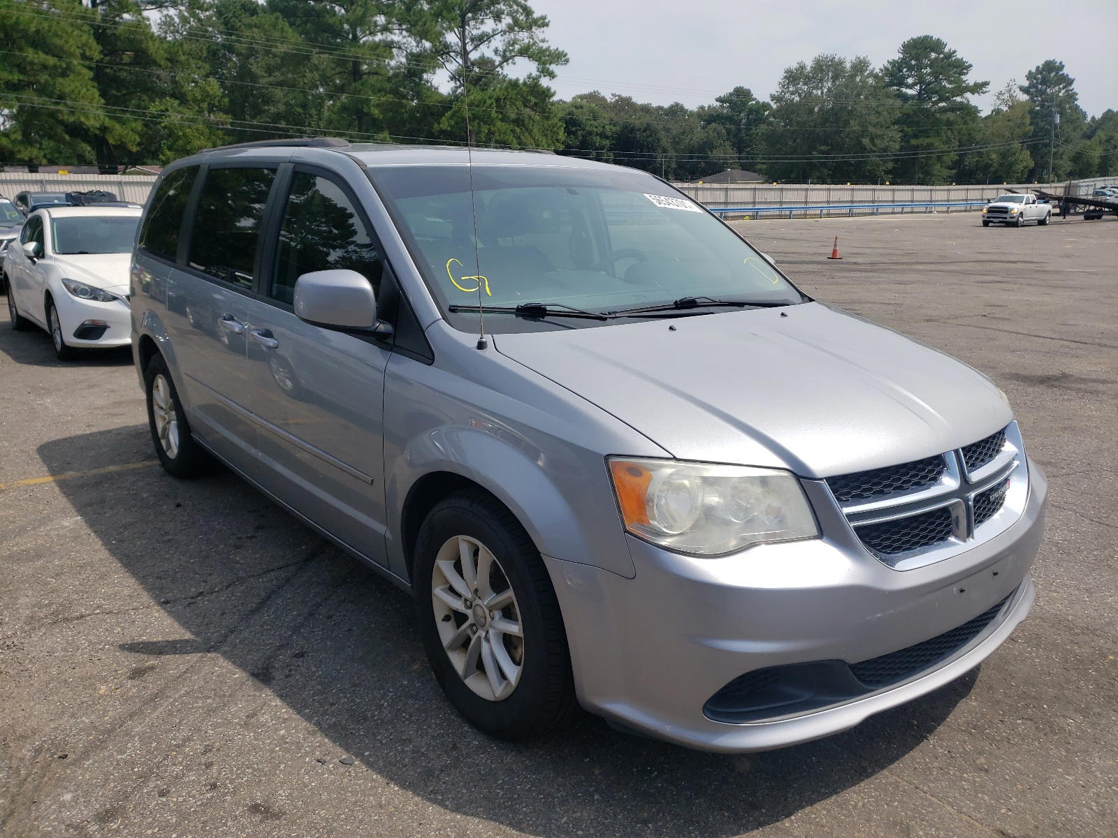 DODGE GRAND CARA 2014 with VIN 2C4RDGCG7ER289131 - Photo from auction