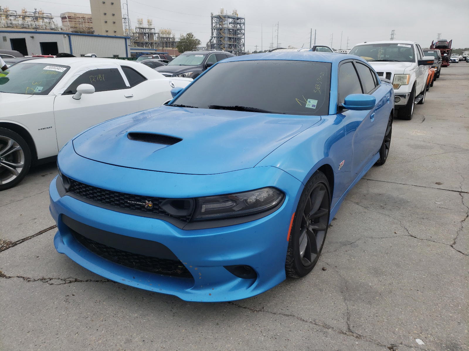 Photo 2 from auction – 2019 DODGE CHARGER SC with VIN 2C3CDXGJ8KH718360