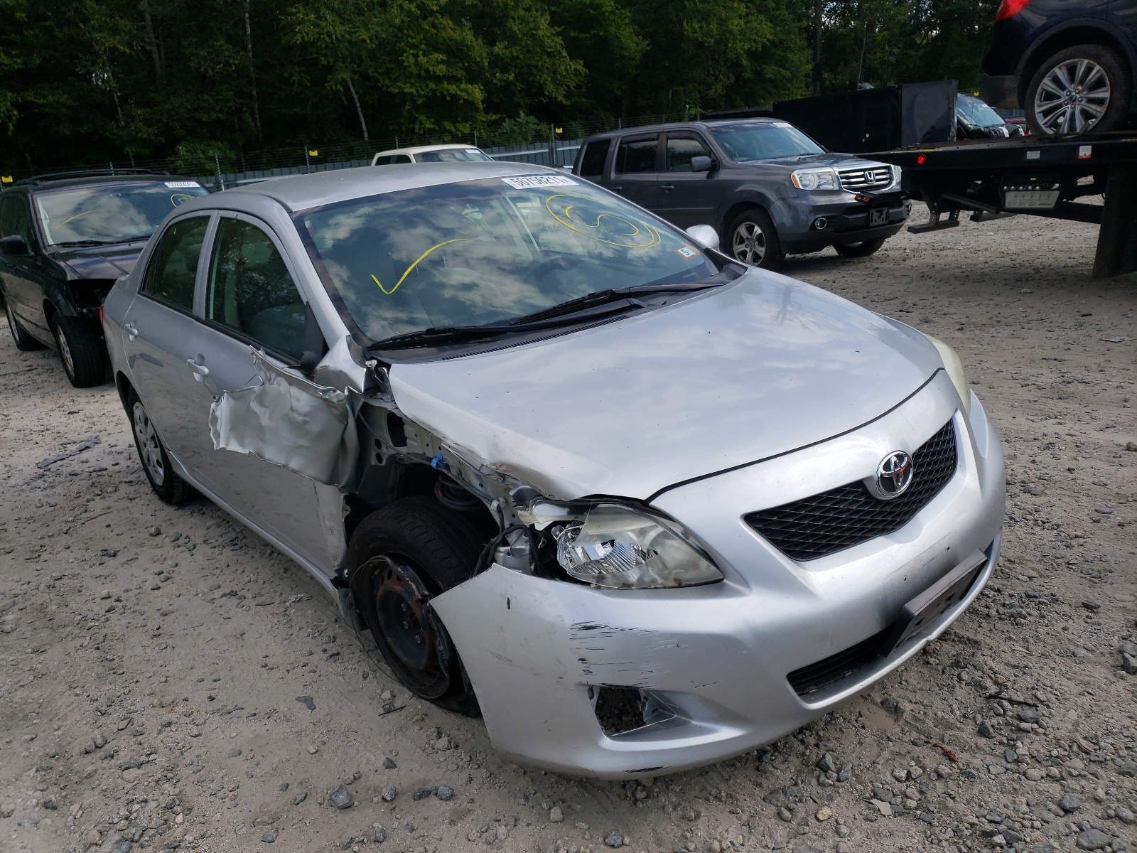 TOYOTA COROLLA BA 2010 with VIN JTDBU4EE4AJ064692 - Photo from auction