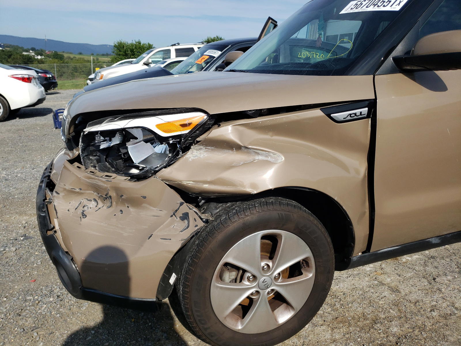 Photo 9 from auction – 2016 KIA SOUL with VIN KNDJN2A23G7286347