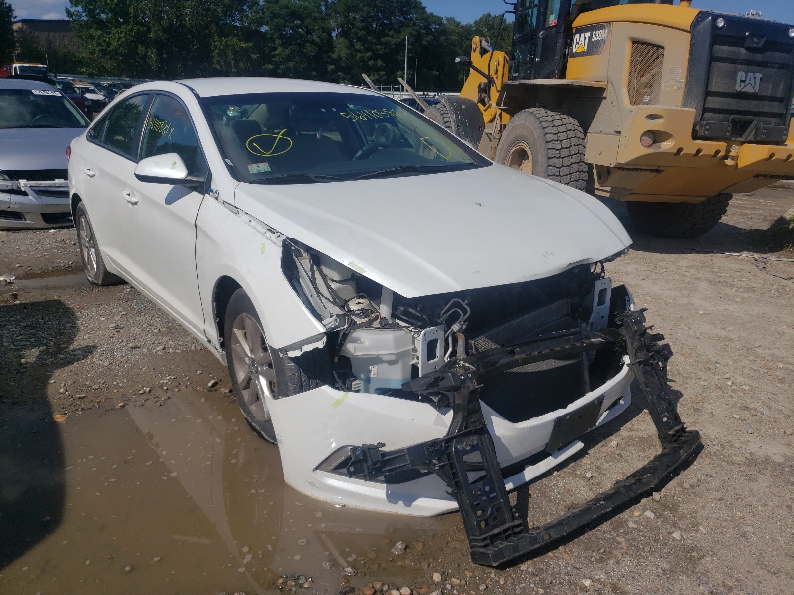 HYUNDAI SONATA SE 2016 with VIN 5NPE24AF3GH276583 - Photo from auction