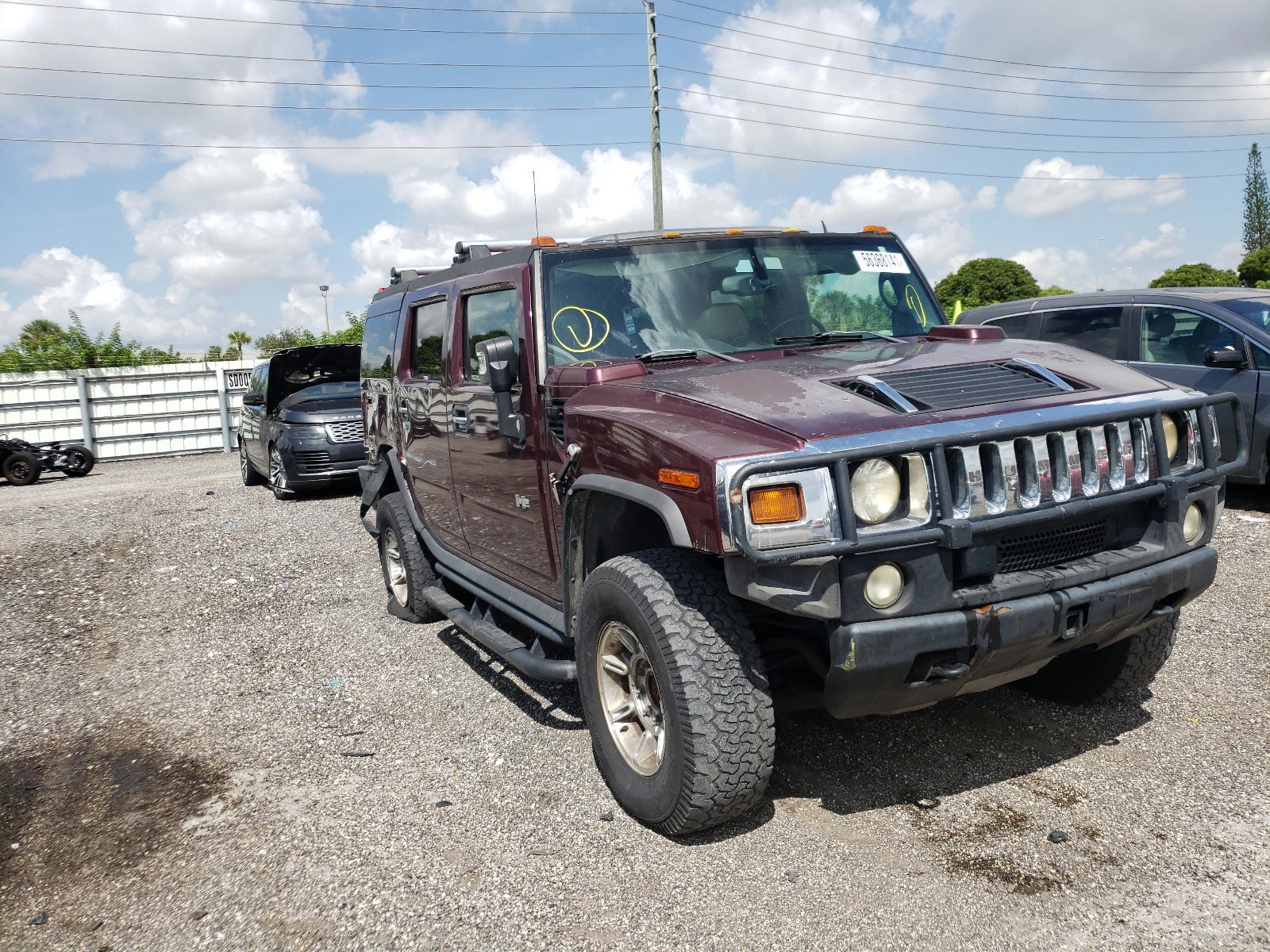 HUMMER H2 2006 with VIN 5GRGN23U26H108400 - Photo from auction