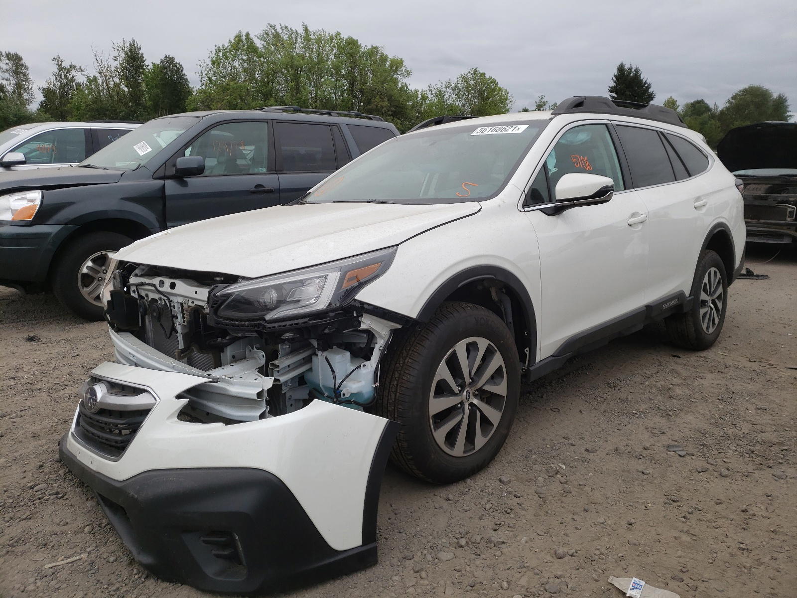 Photo 2 from auction – 2021 SUBARU OUTBACK PR with VIN 4S4BTACC5M3144199