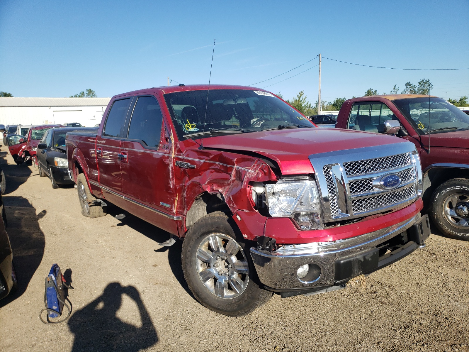 FORD F150 SUPER 2012 with VIN 1FTFW1ET1CKD21720 - Photo from auction