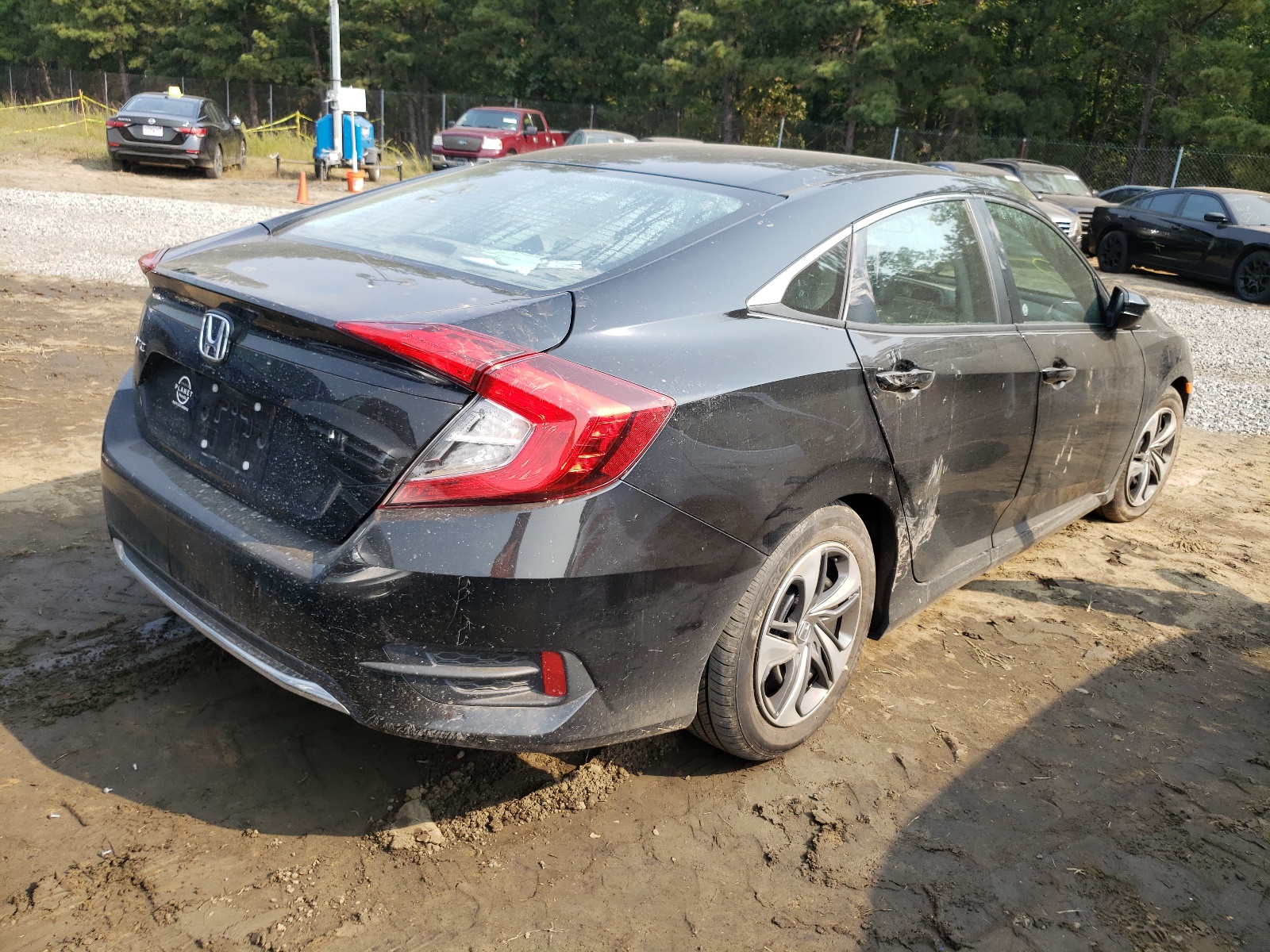 Photo 4 from auction – 2020 HONDA CIVIC LX with VIN 2HGFC2F65LH514985