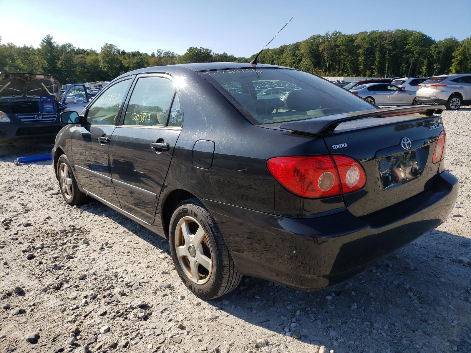 Photo 3 from auction – 2007 TOYOTA COROLLA CE with VIN 2T1BR32E37C757161