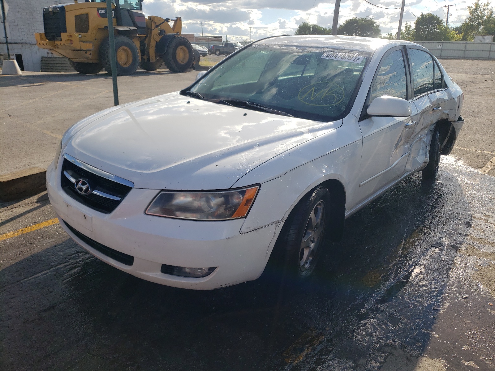 Photo 2 from auction – 2007 HYUNDAI SONATA SE with VIN 5NPEU46F57H155458