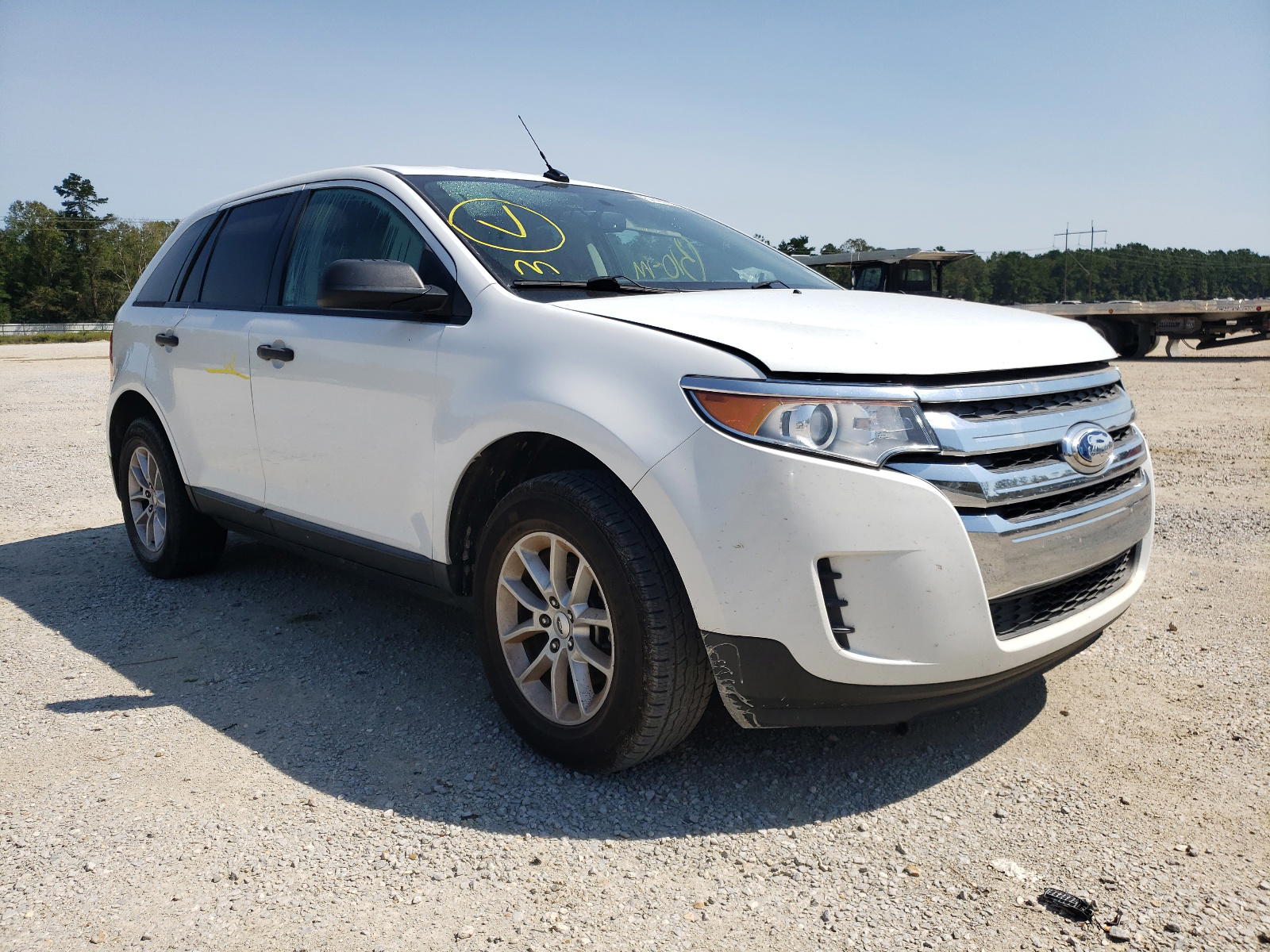 FORD EDGE SE 2014 with VIN 2FMDK3GC2EBB16590 - Photo from auction