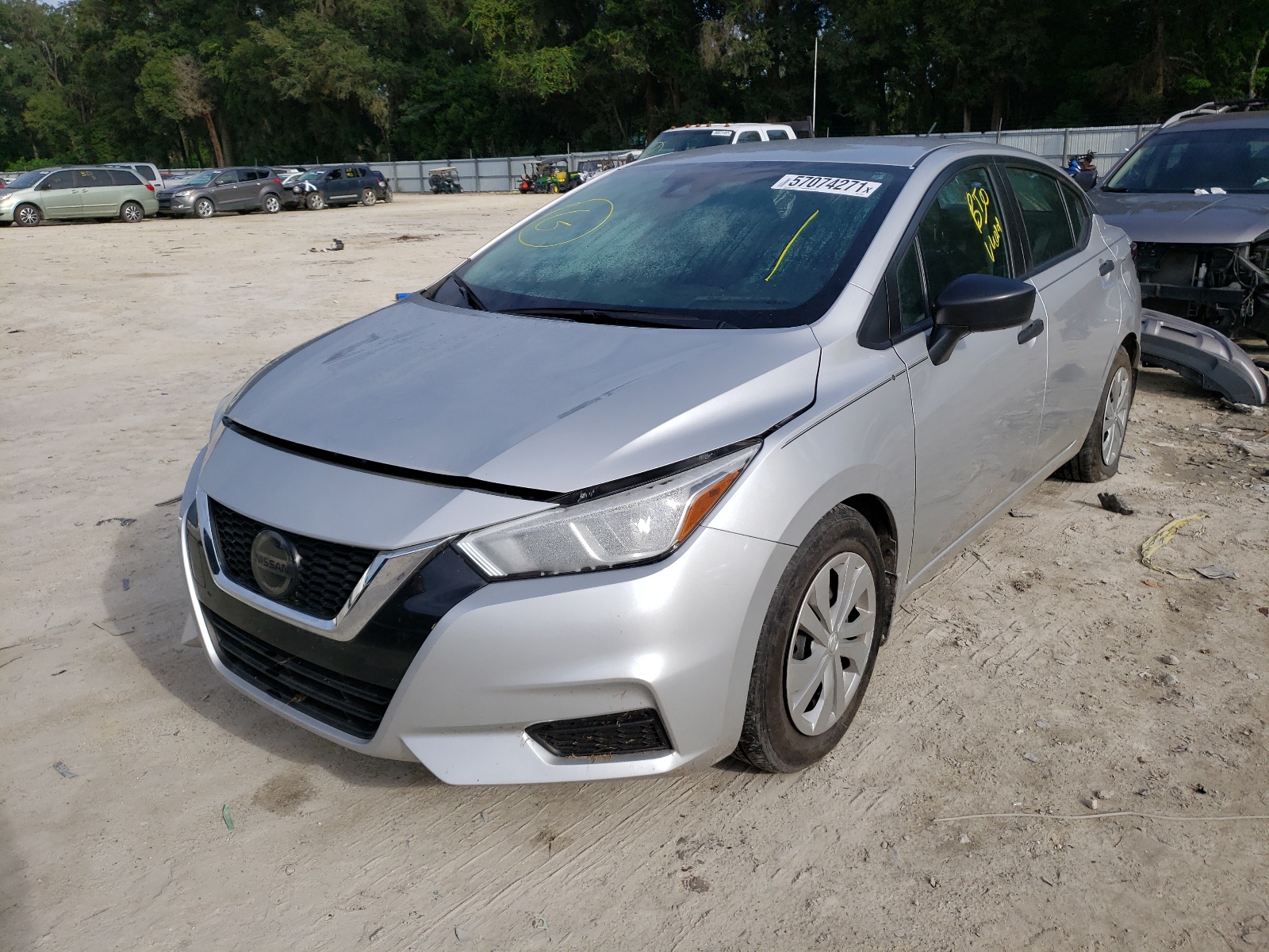 Photo 2 from auction – 2020 NISSAN VERSA S with VIN 3N1CN8DV1LL812341