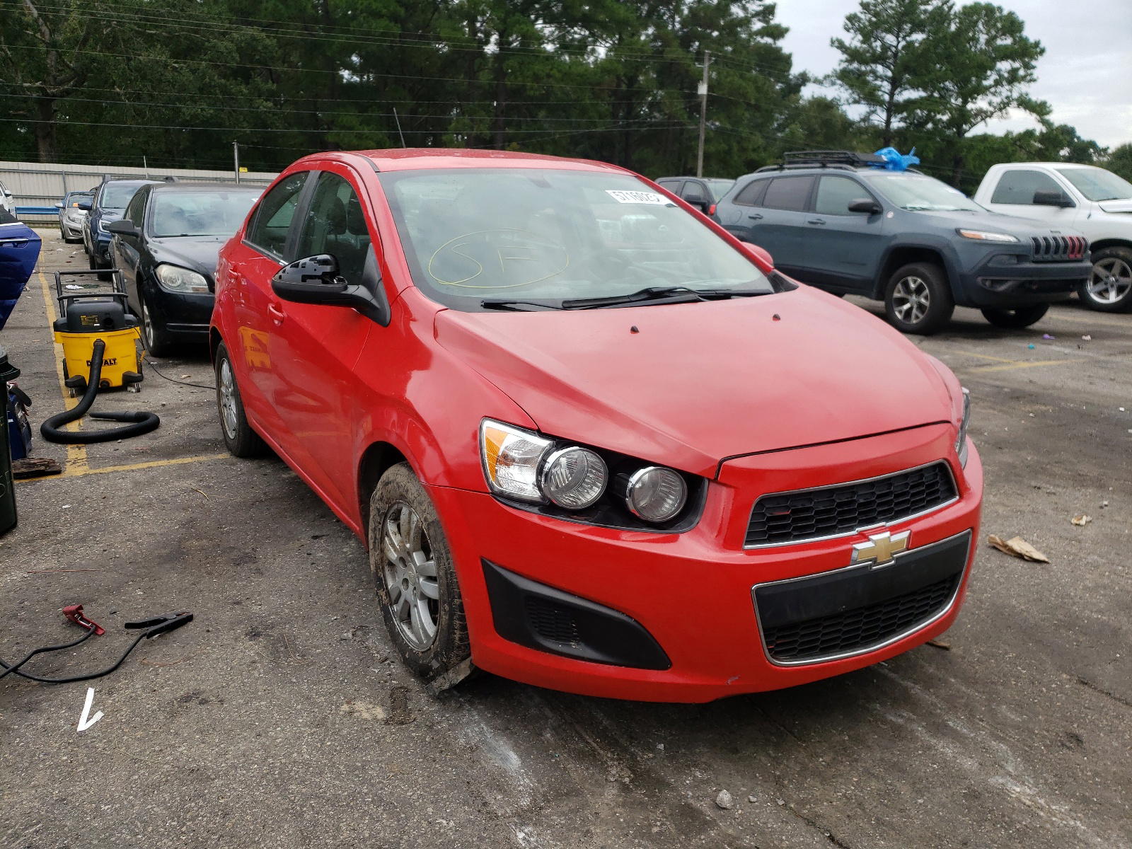 Photo 9 from auction – 2015 CHEVROLET SONIC with VIN 1G1JC5SH2F4216972