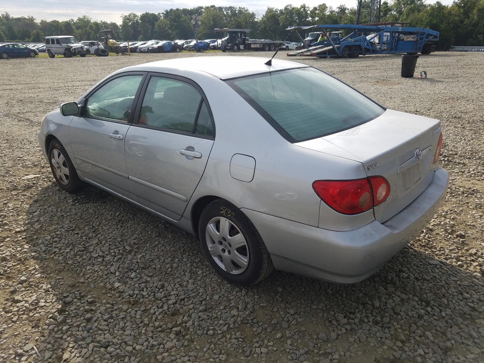 Photo 3 from auction – 2008 TOYOTA COROLLA CE with VIN 2T1BR30E88C919189