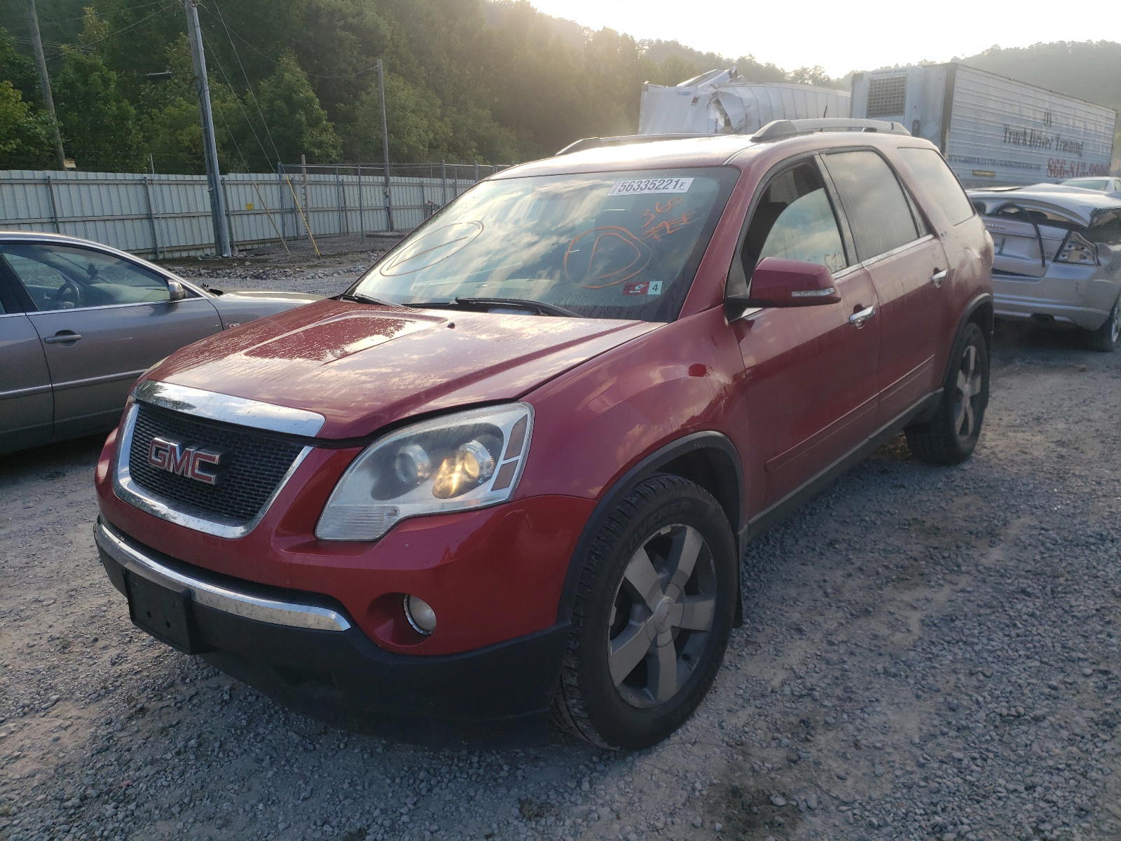 Photo 2 from auction – 2012 GMC ACADIA SLT with VIN 1GKKVREDXCJ130820