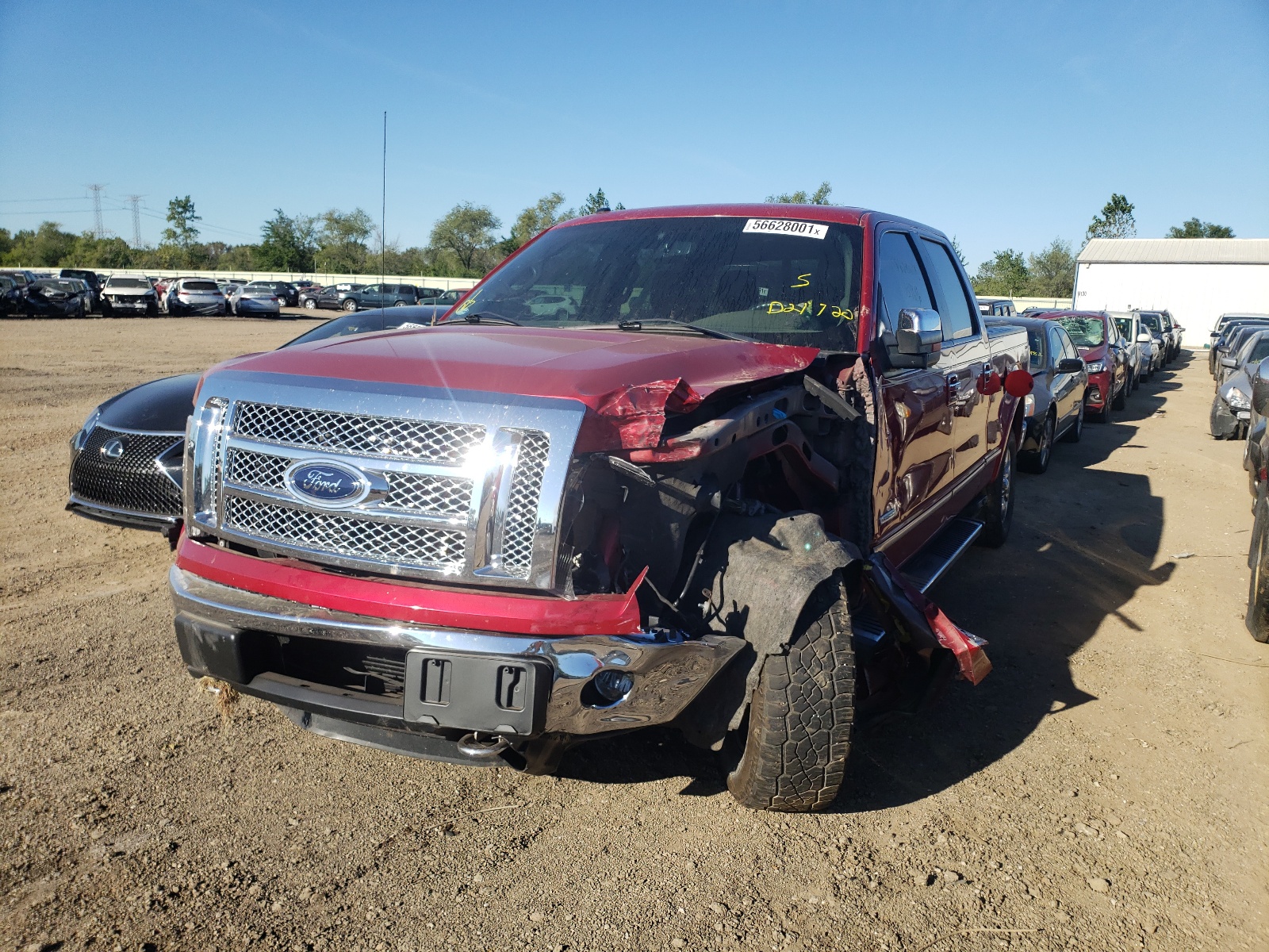 Photo 2 from auction – 2012 FORD F150 SUPER with VIN 1FTFW1ET1CKD21720