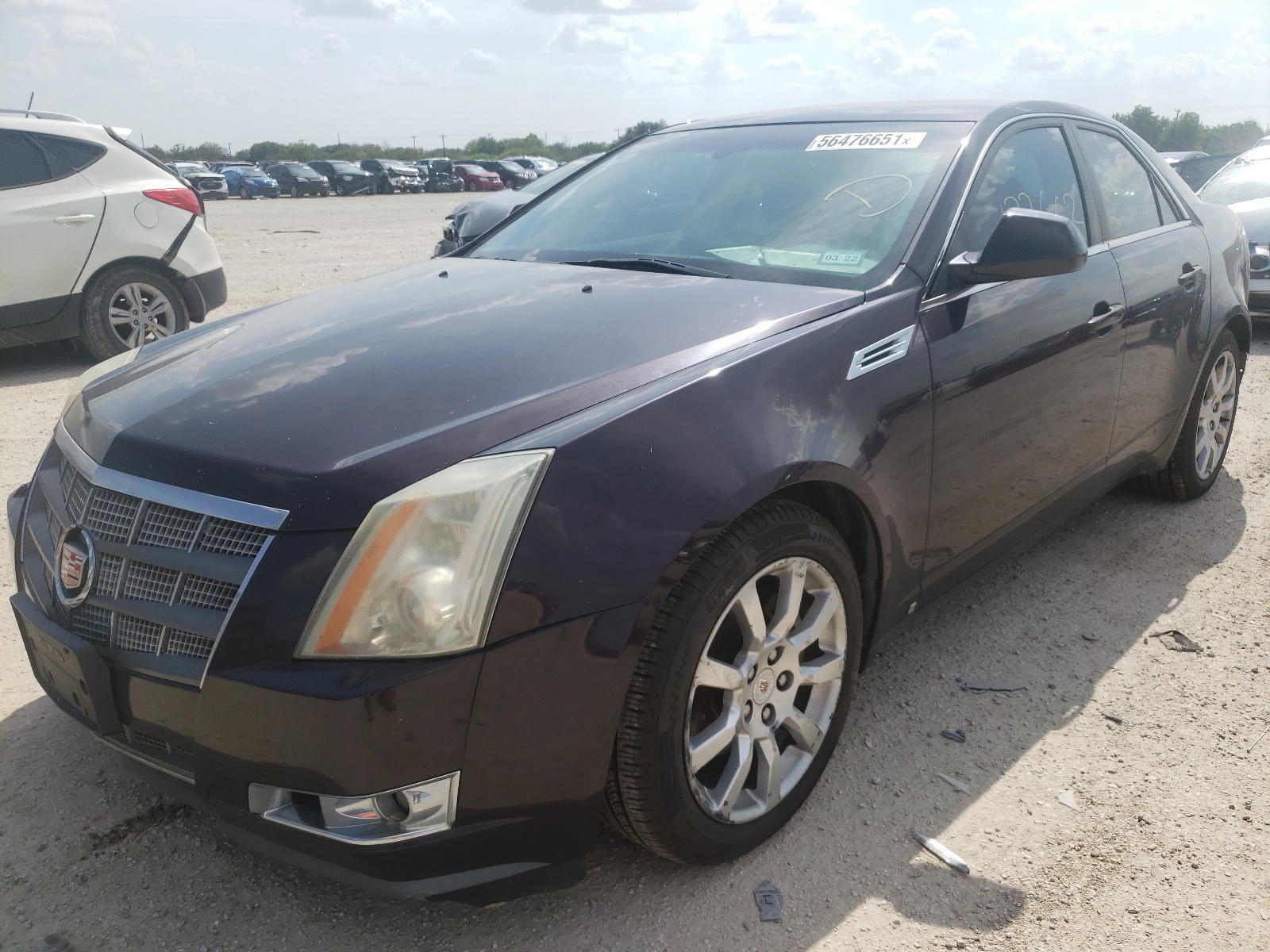 Photo 2 from auction – 2008 CADILLAC CTS with VIN 1G6DF577880175773